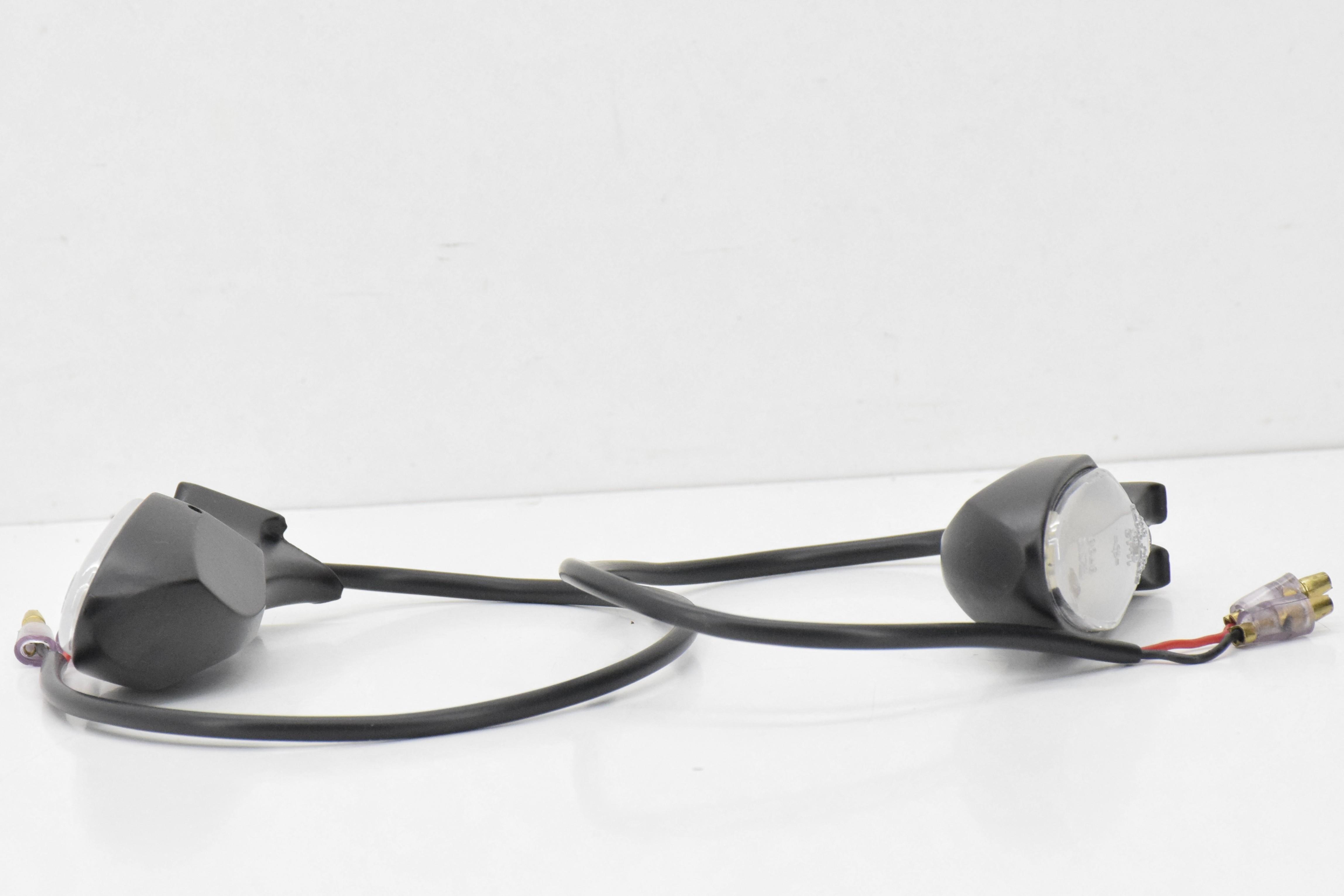 ducati coppia frecce a led ergal nere originali ducati sbk 1098-848 96628507ba - foto 5