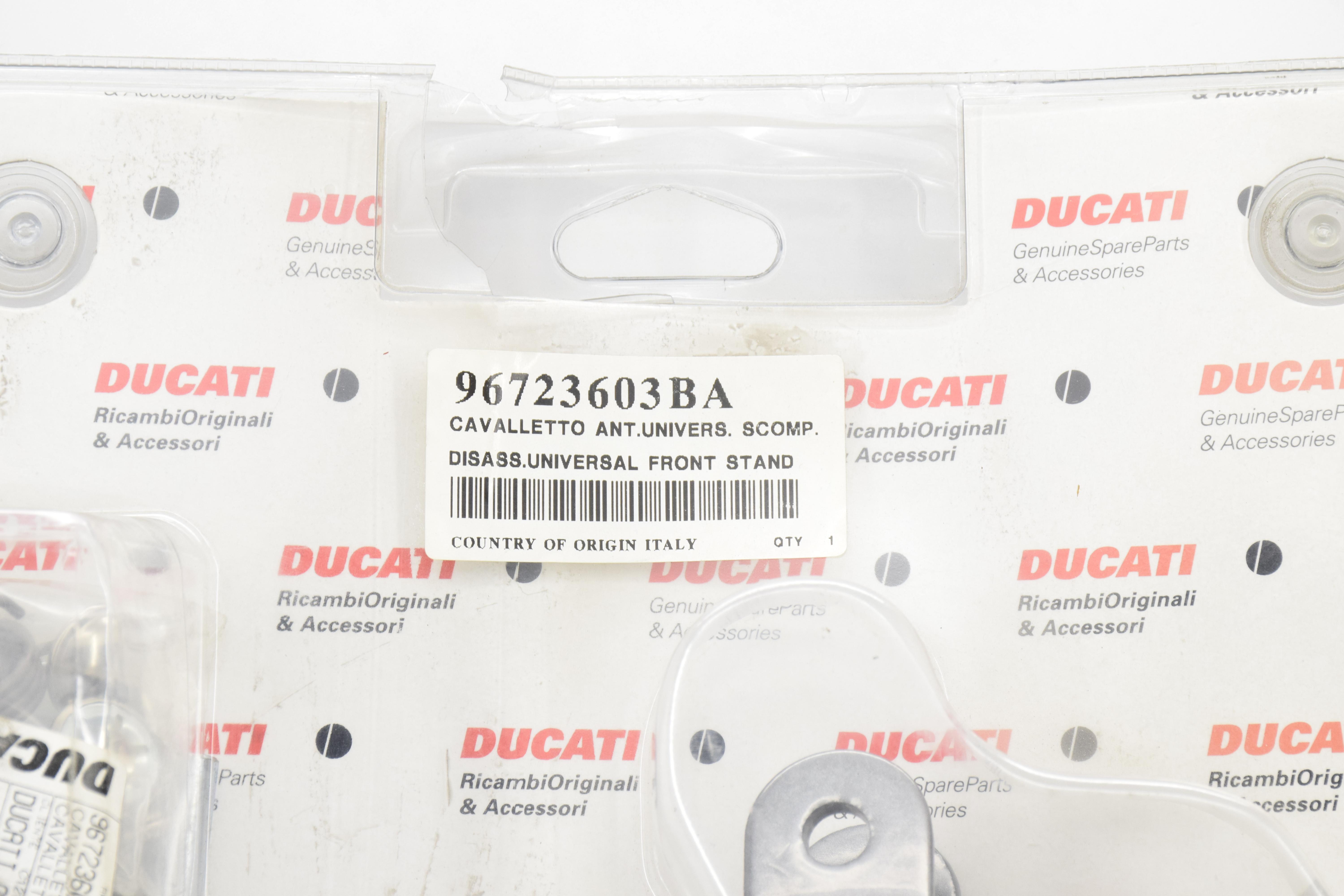 ducati cavalletto anteriore universale scomponibile originale ducati 96723603ba - foto 4