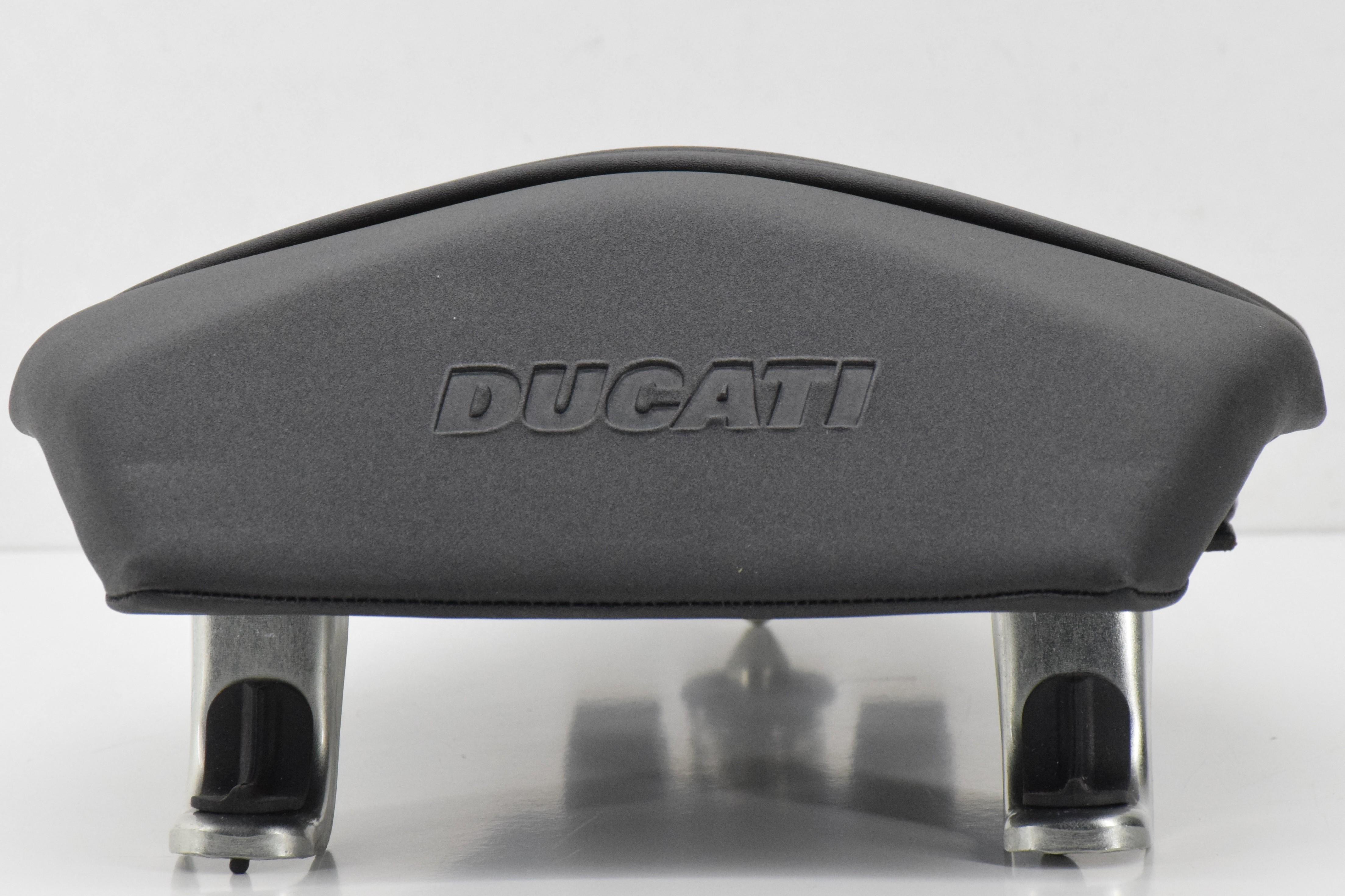ducati sella passeggero nera originale ducati 848 evo 12-13 59521031a - foto 2