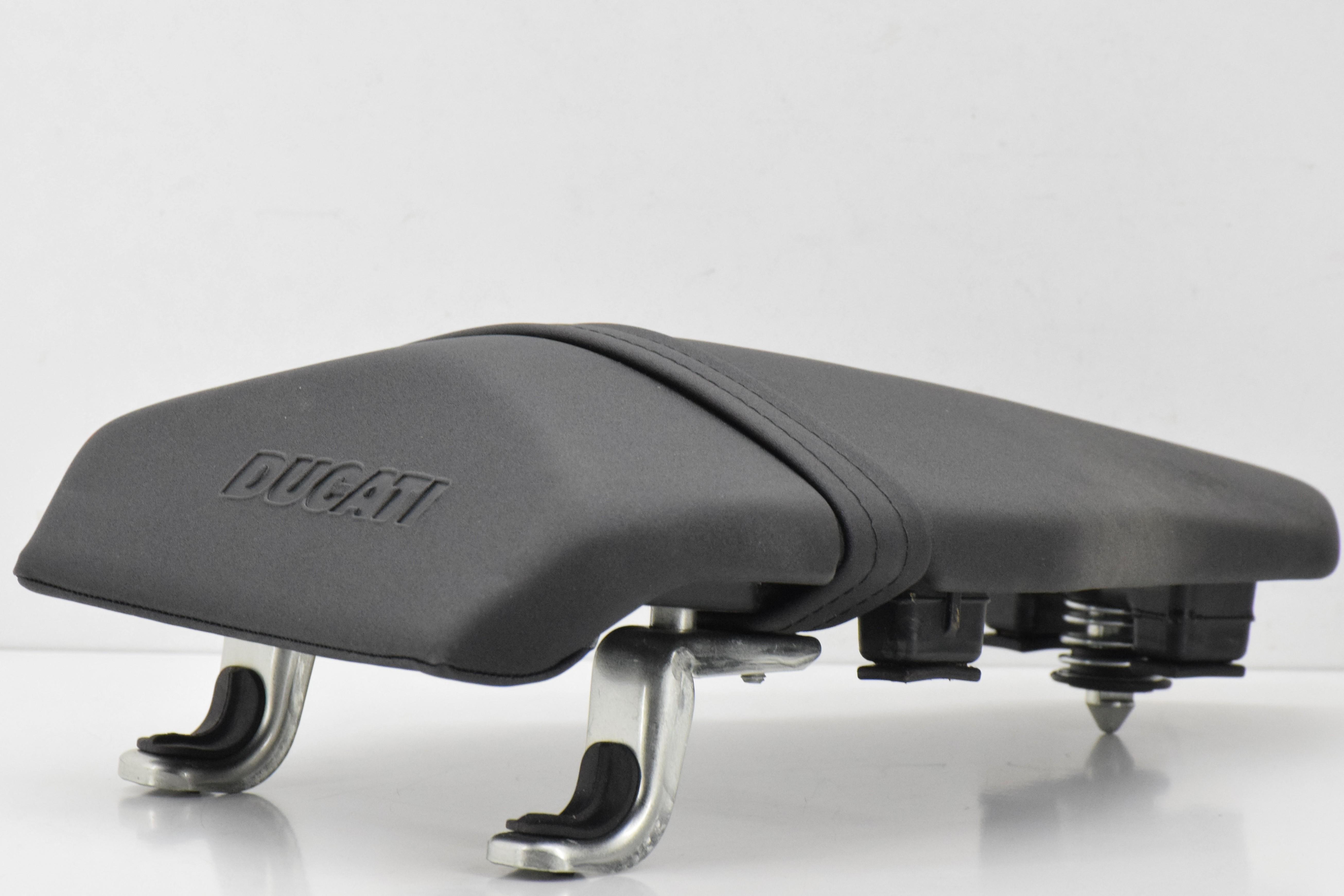 ducati sella passeggero nera originale ducati 848 evo 12-13 59521031a - foto 3