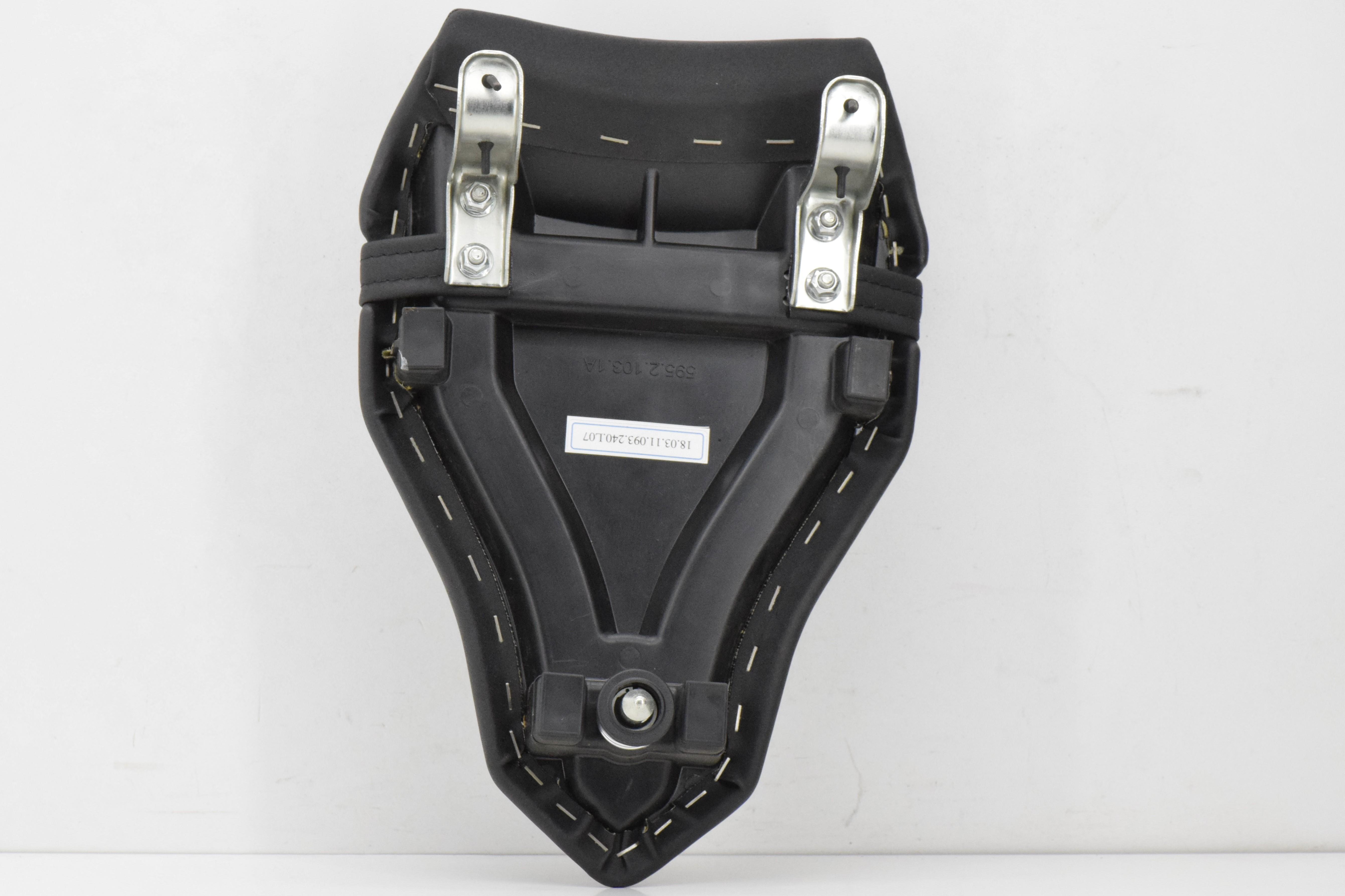 ducati sella passeggero nera originale ducati 848 evo 12-13 59521031a - foto 5