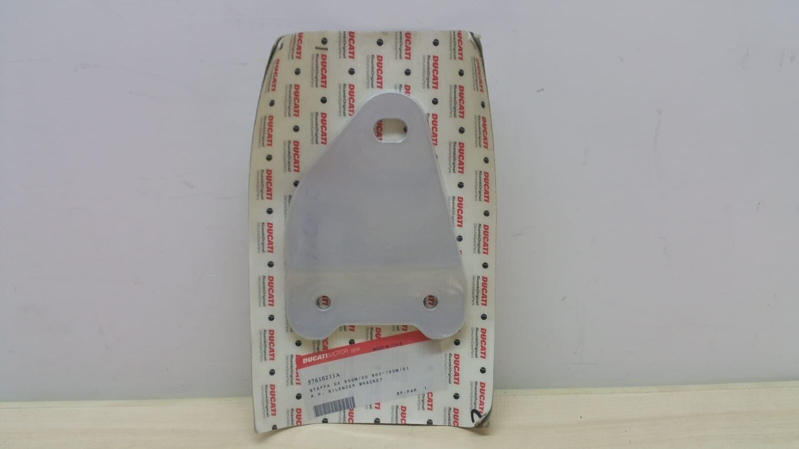 ducati staffa silenziatore destra originale ducati monster 57610211a - foto 3
