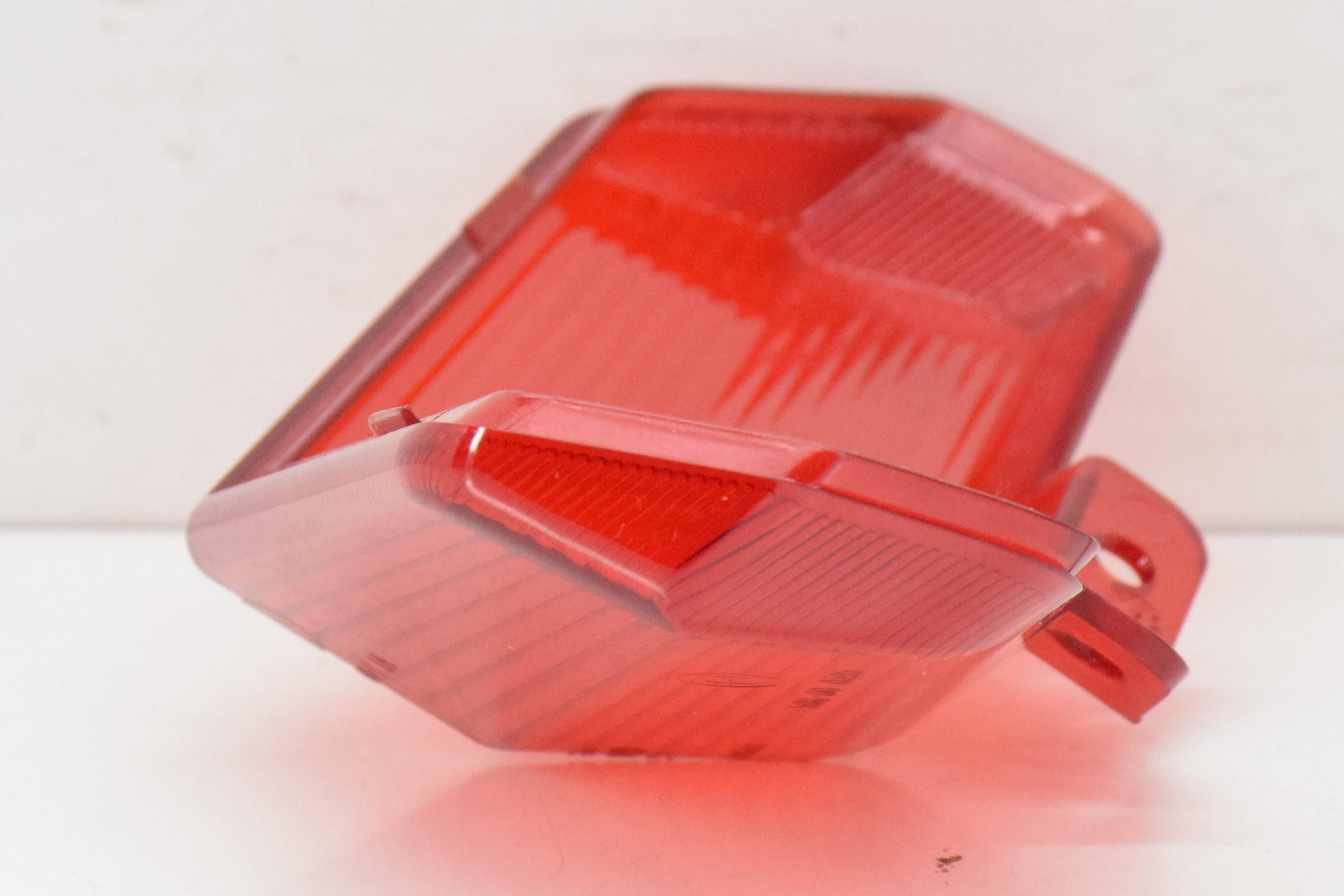 ducati lente fanale posteriore rosso originale ducati 999 03-04 52510141a - foto 4