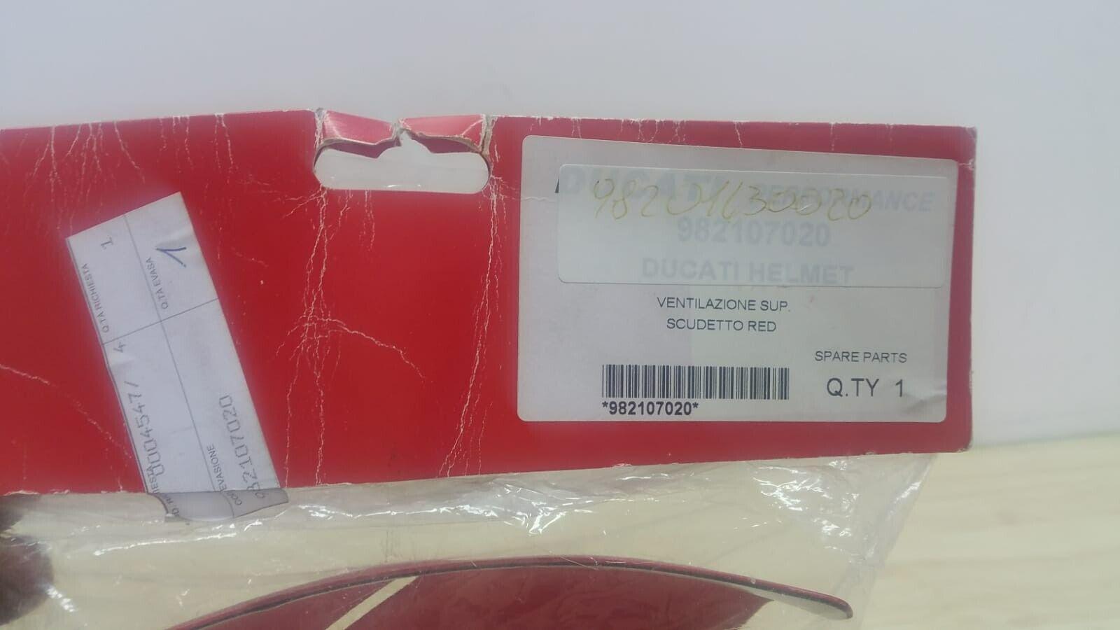 ducati calotta ventilazione superiore per casco ducati corse suomy  98201430020 - foto 3