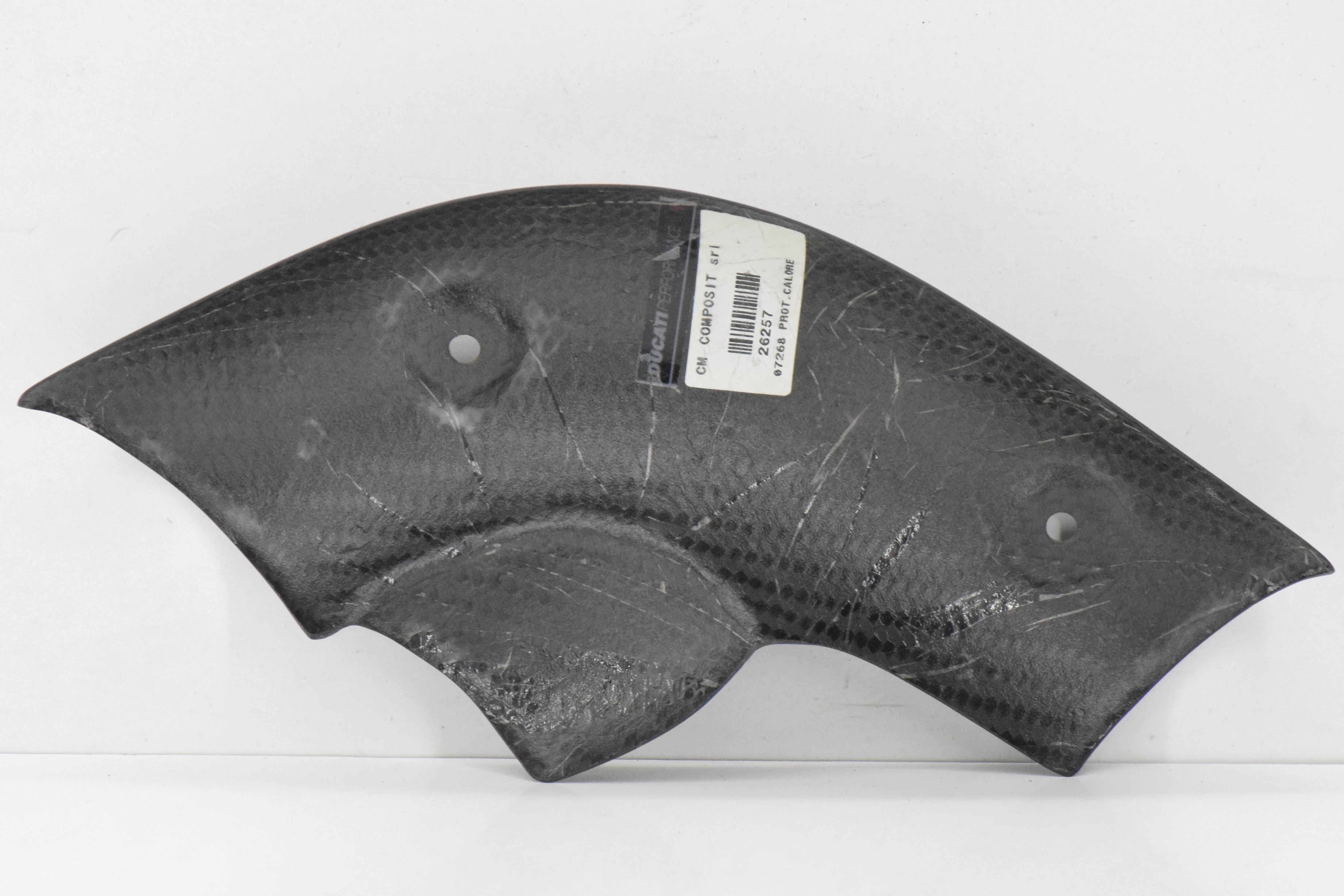 ducati protezione scarico carbonio originale ducati performance 916 sps 46010641c - foto 2