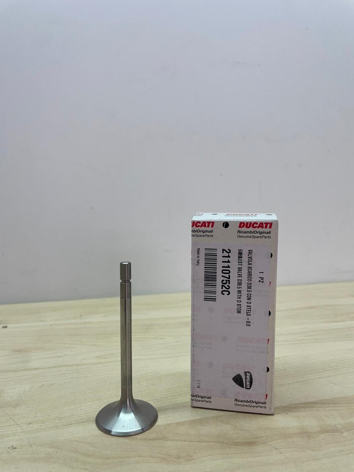 ducati valvola di scarico d 38.5 con d stelo originale ducati  21110752c - foto 1