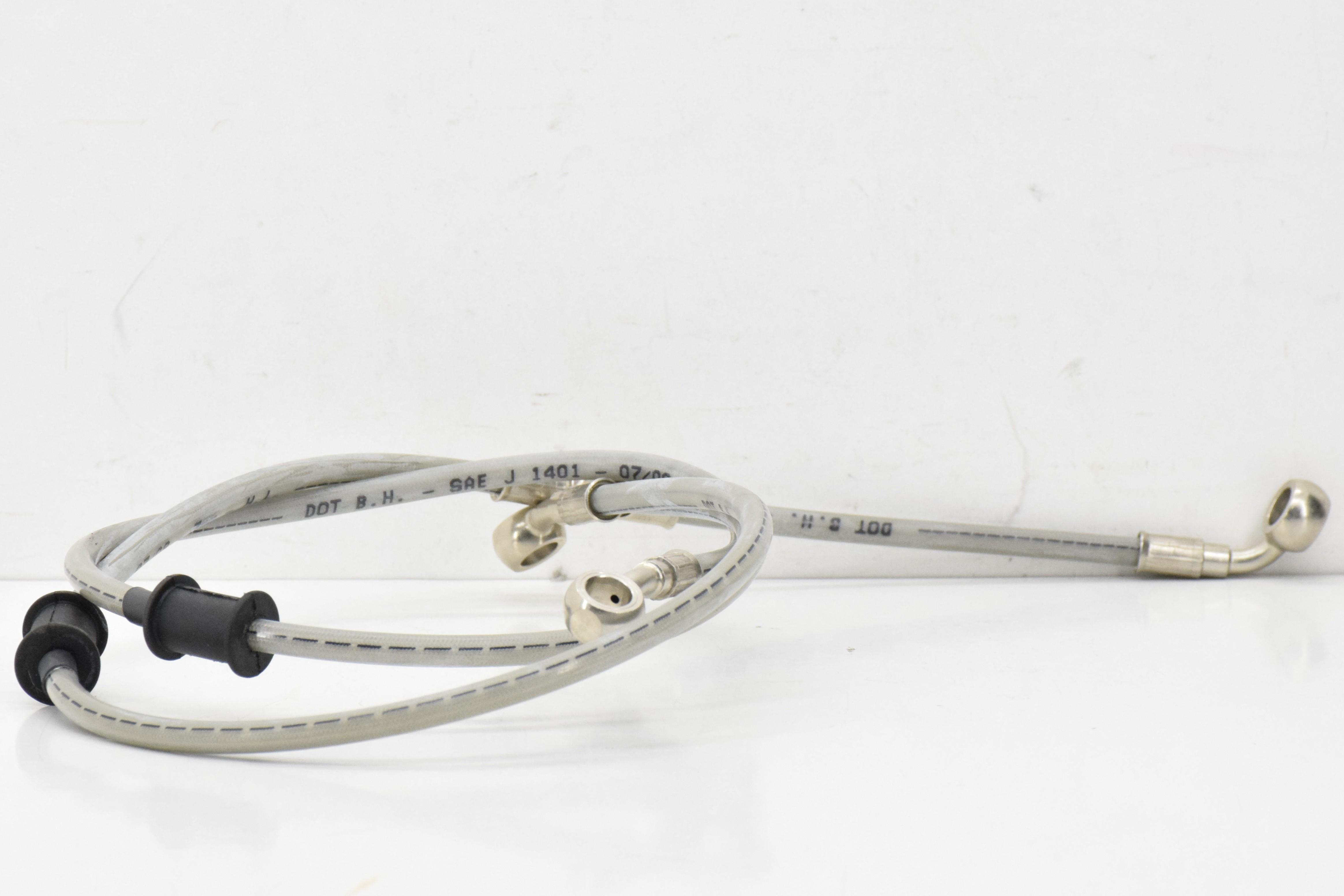 ducati tubo freno anteriore acciaio pompa-pinze ducati monster 620 05 61840631a - foto 3
