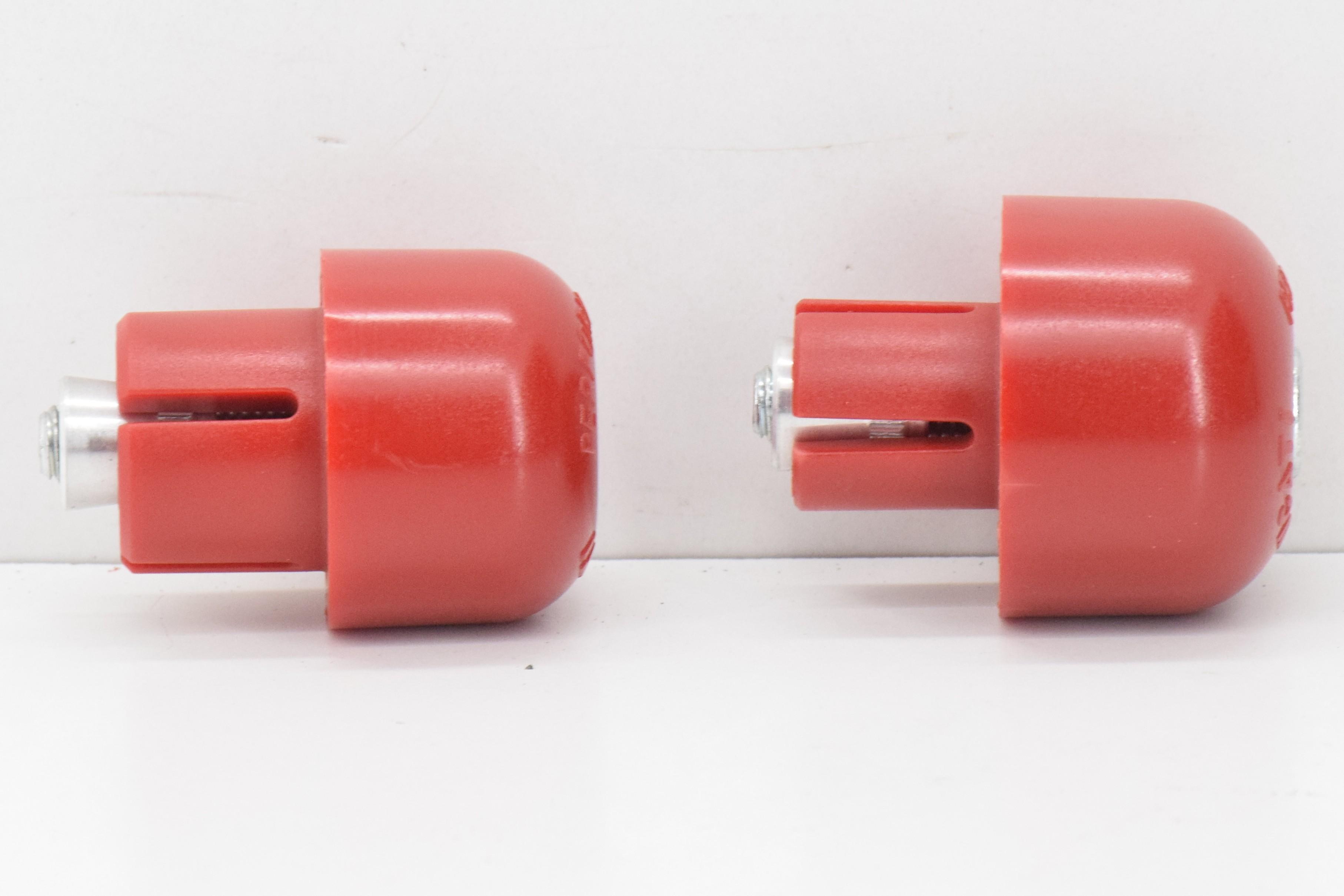 ducati kit tamponi rossi forcella anteriore originali ducati hypermotard 96631008b - foto 5