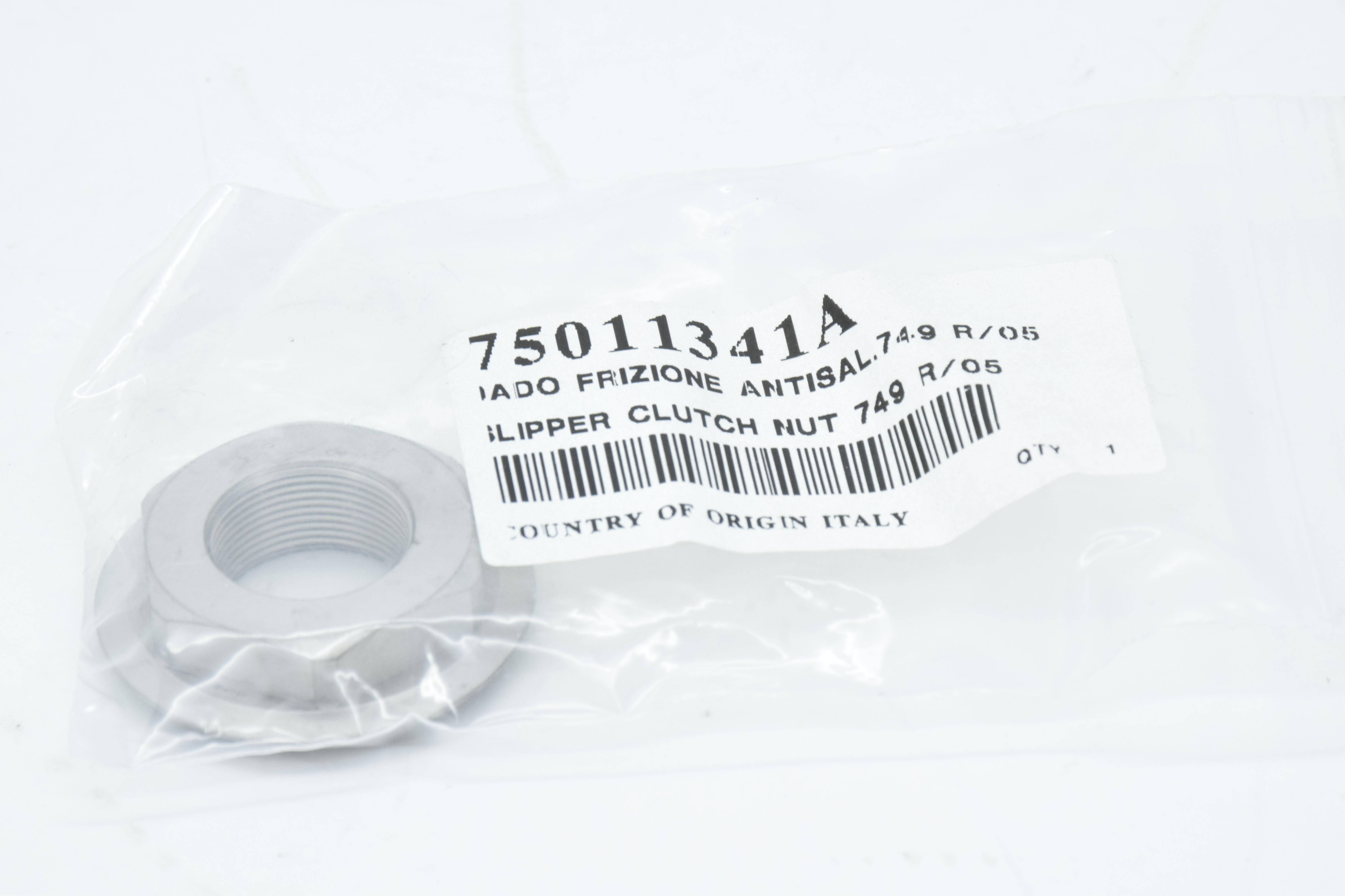 ducati dado frizione antisaltellamento originale ducati 749 r m20x1 75011341a - foto 3