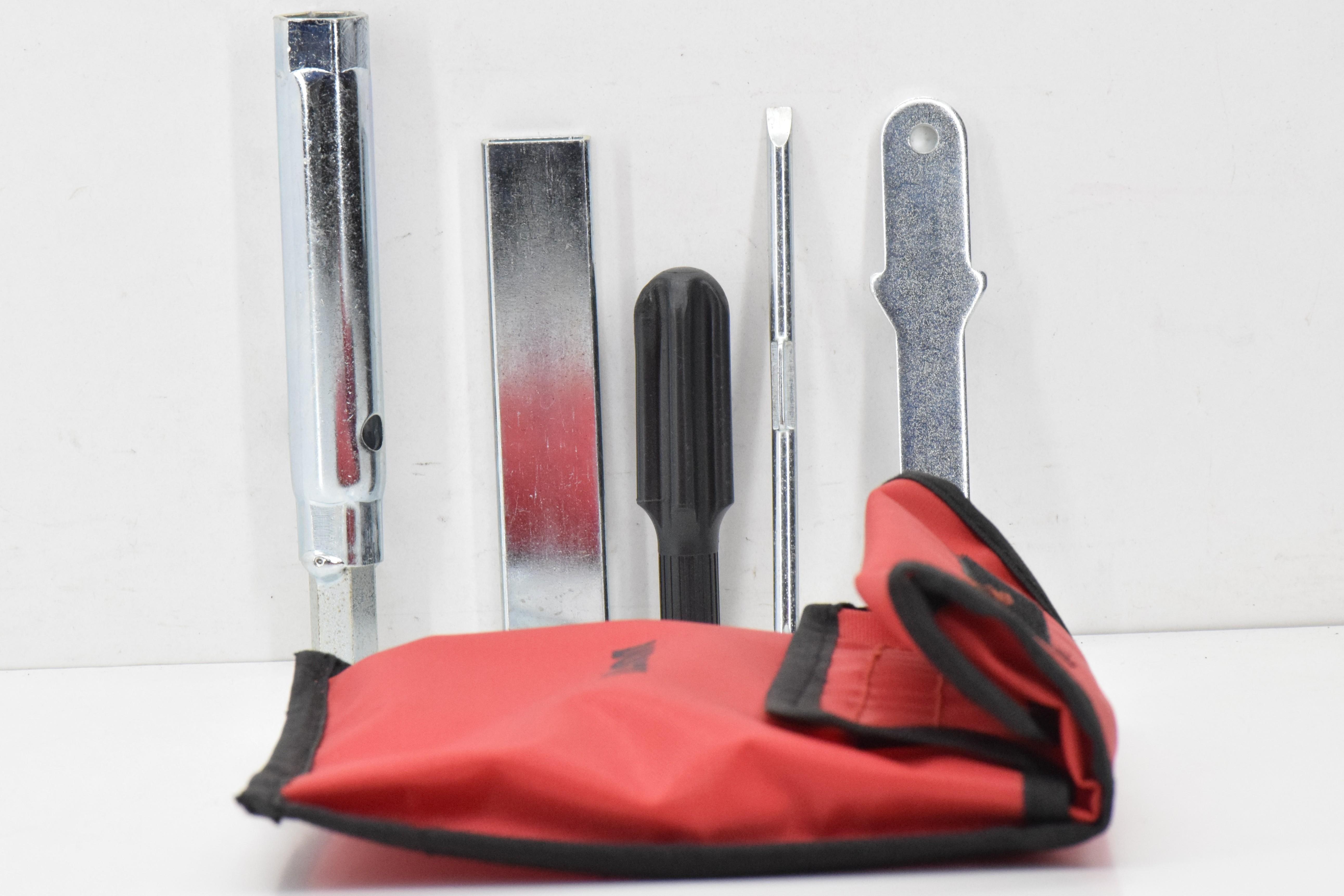 ducati borsa attrezzi di bordo rossa originale ducati st4s 02 69720111a - foto 4