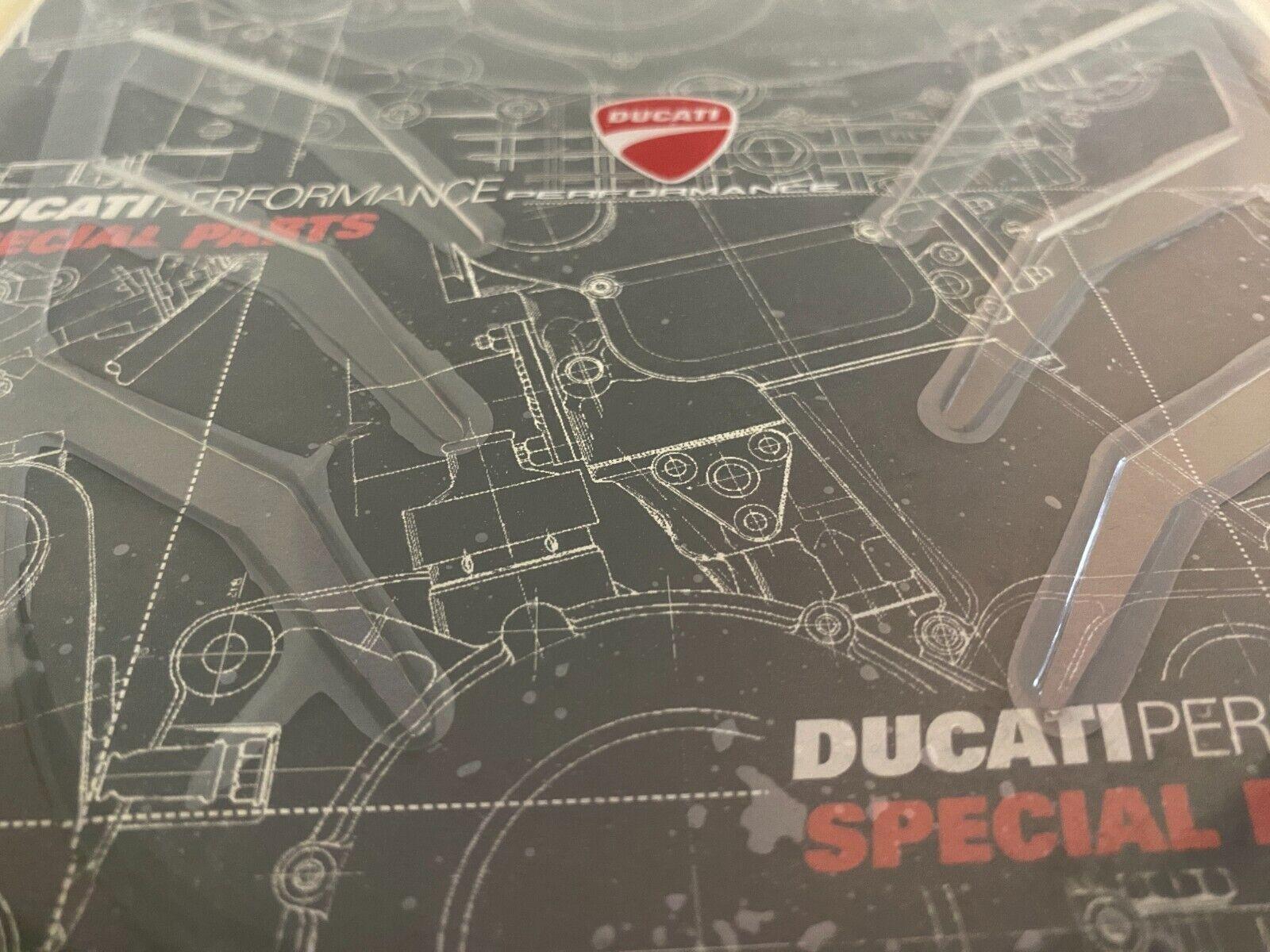 ducati paraserbatoio trasparente ducati performance cod. 96784310b - foto 2