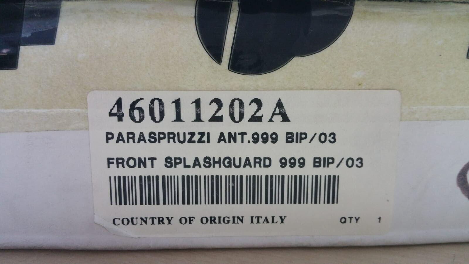 ducati paraspruzzi anteriore originale ducati 999 2003  46011202a - foto 5