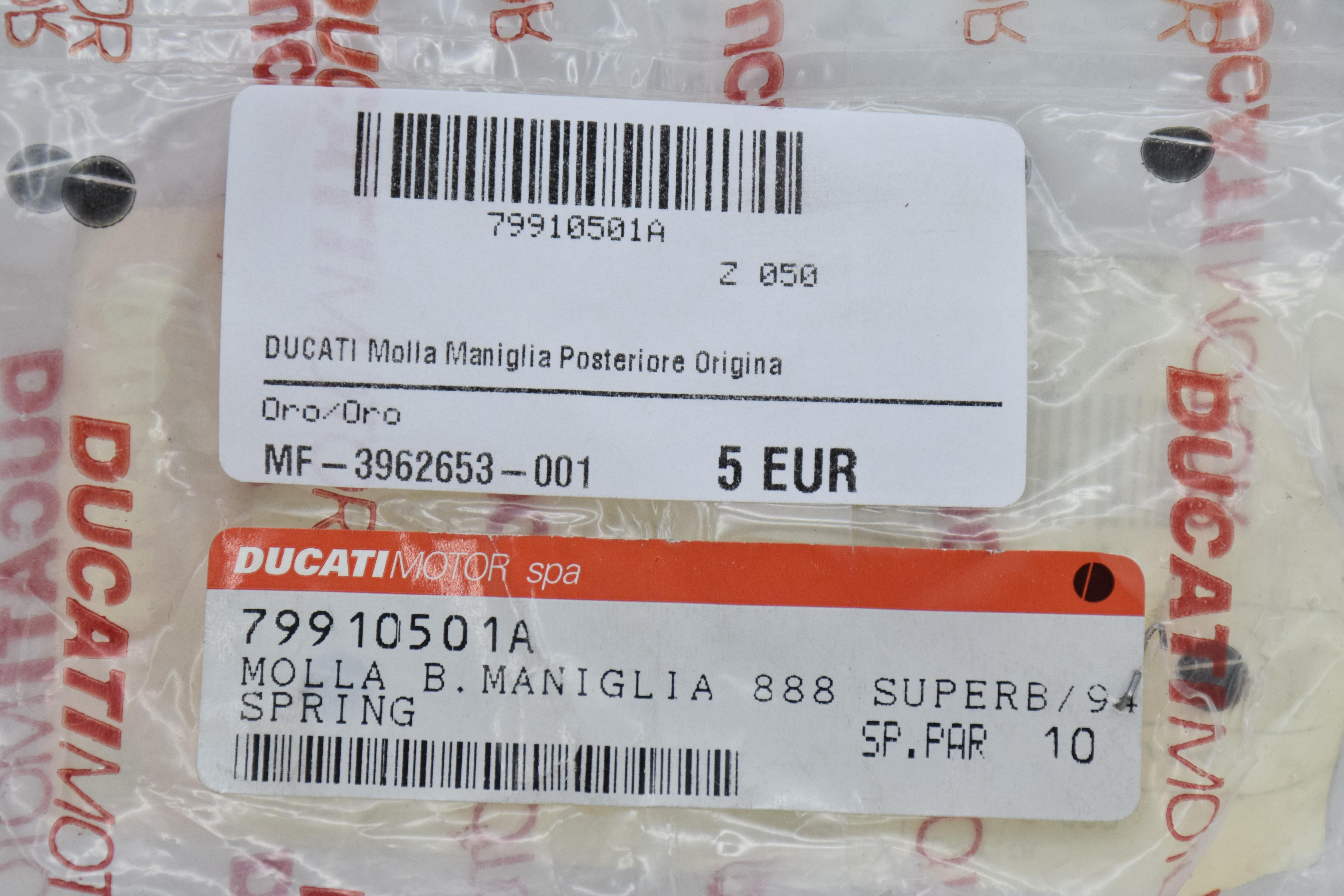 ducati molla maniglia posteriore originale ducati 851 888 79910501a - foto 3