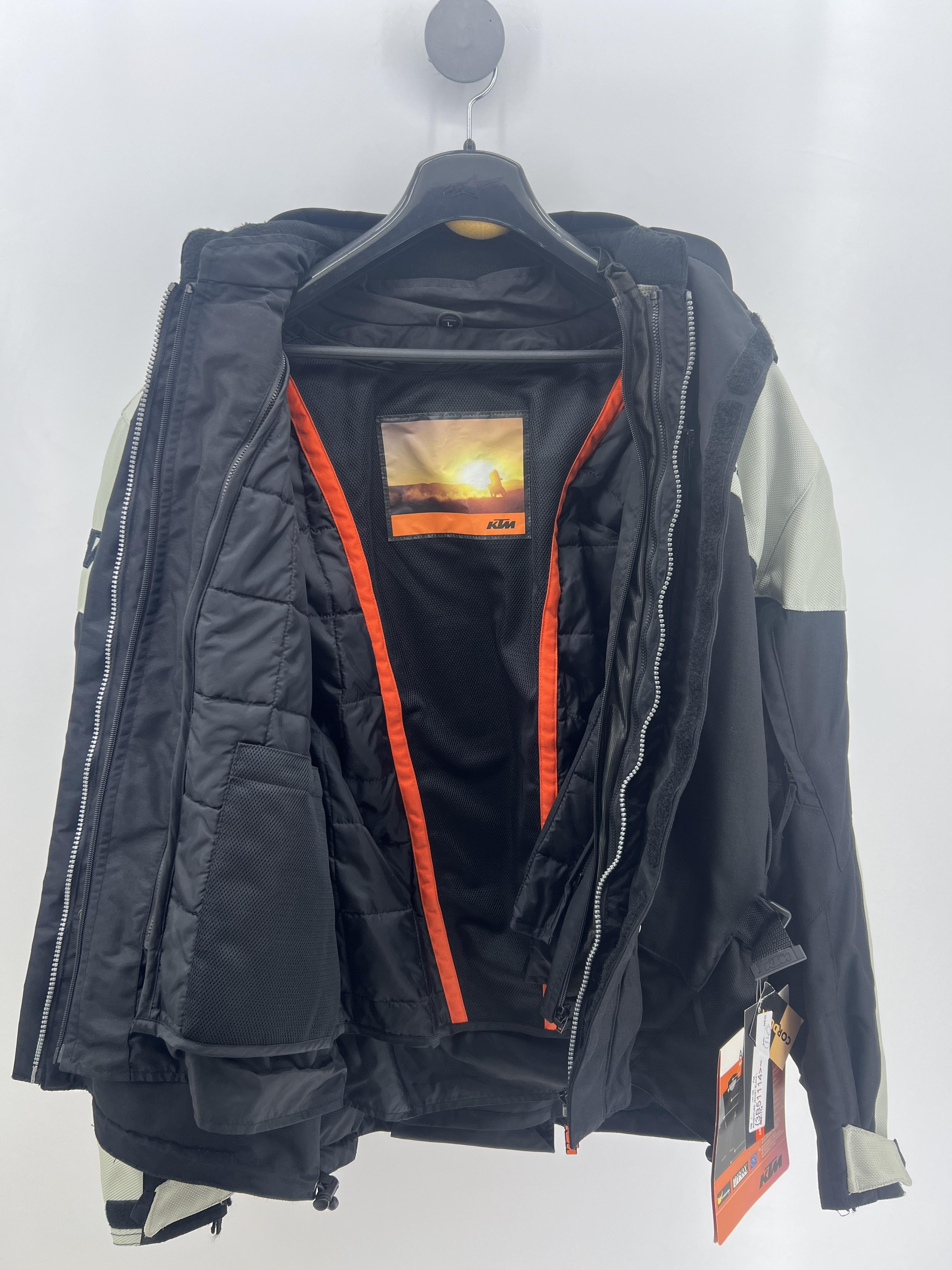 ktm giacca da moto ktm adventure black l - foto 2