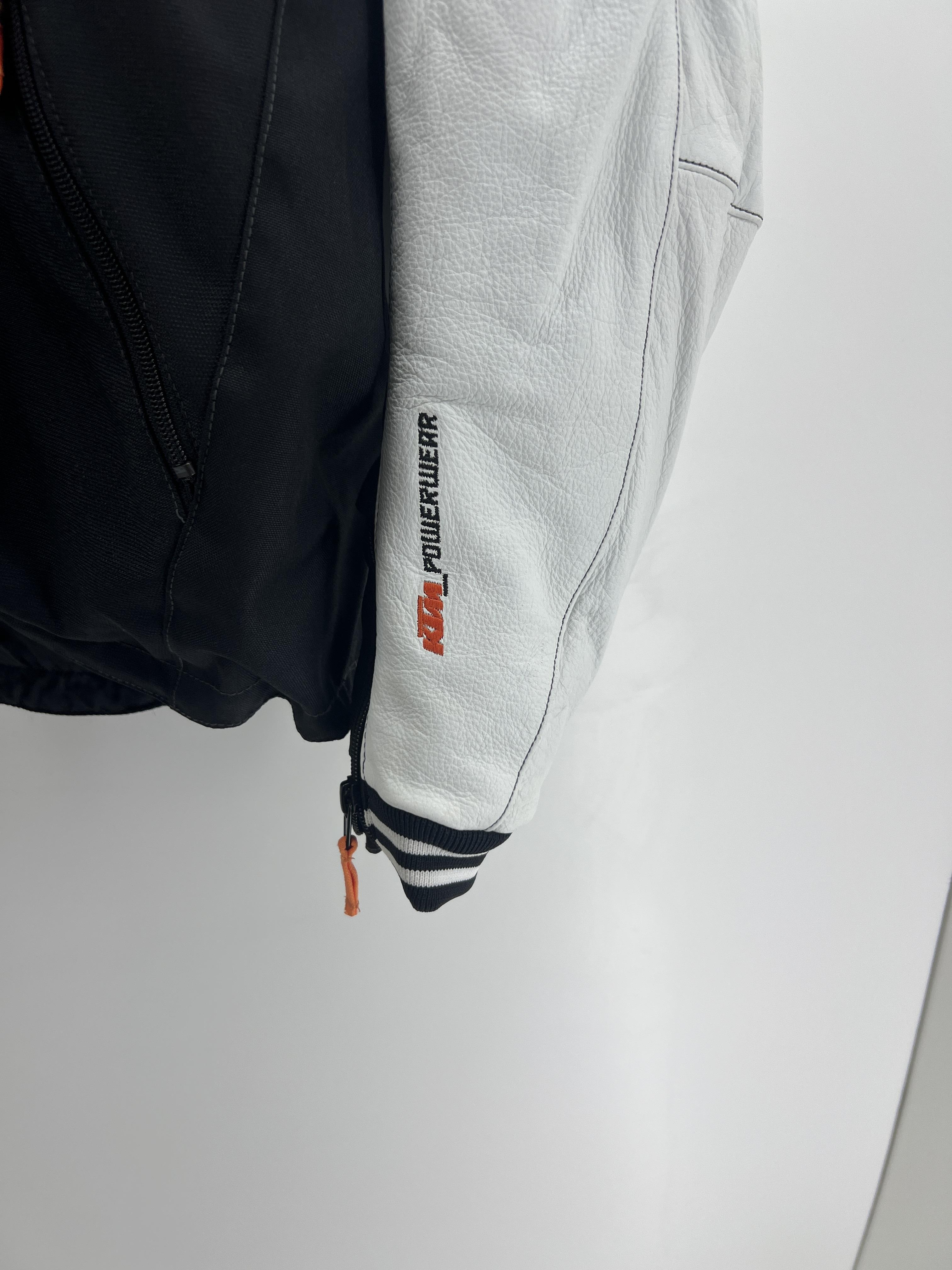 ktm giacca ktm uomo leather jacket brownm - foto 2