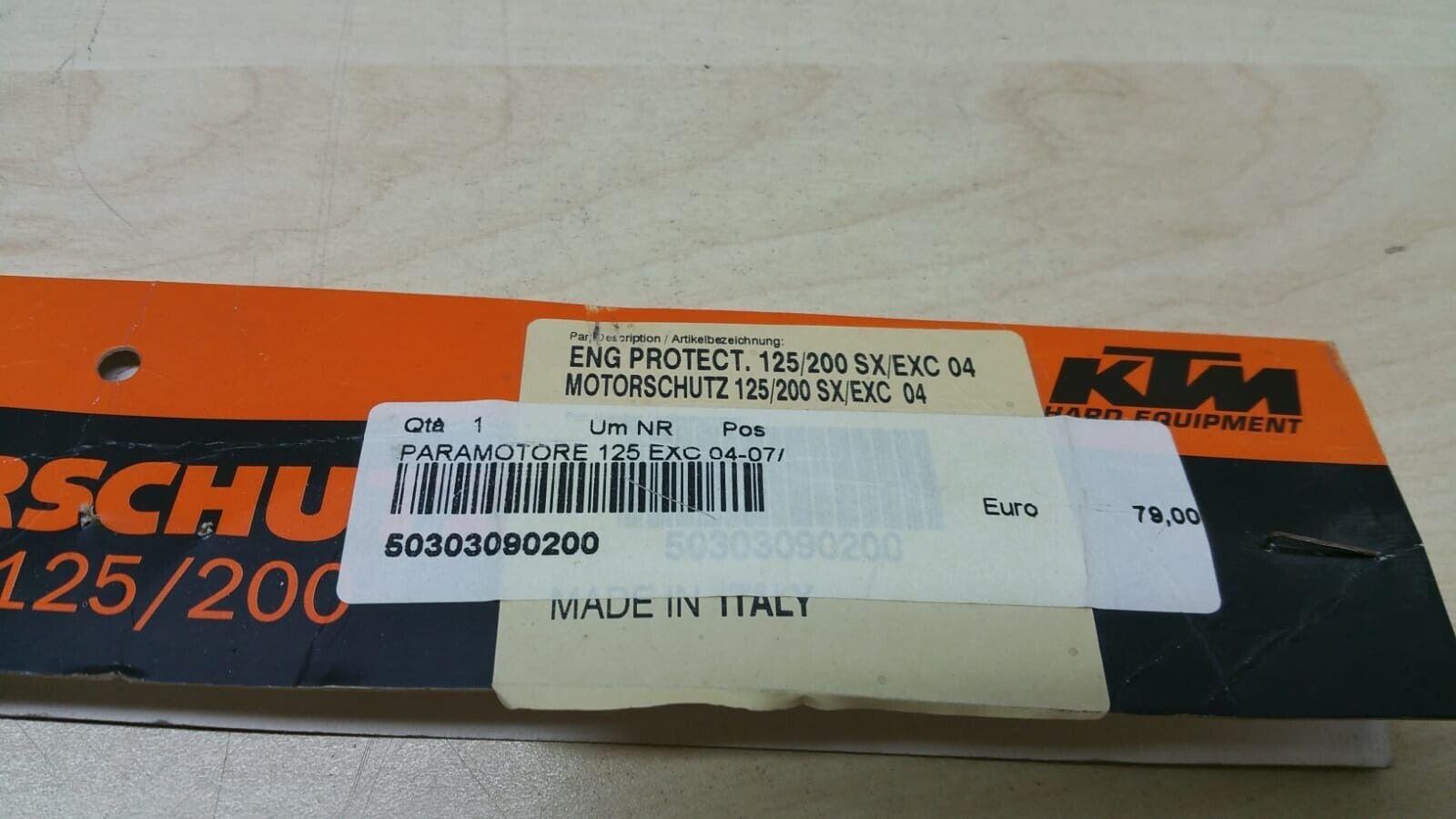 ktm paramotore originale ktm 125-200 sx exc 2004 2006 50303090200 - foto 6