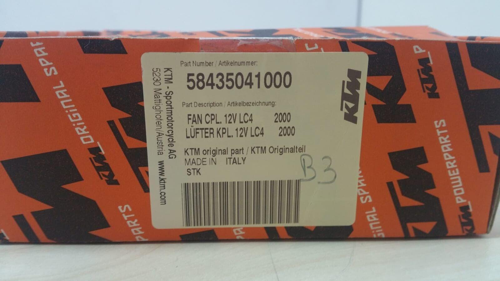 ktm ventola originale ktm 640 duke lc4 lc8 . 58435041000 - foto 2