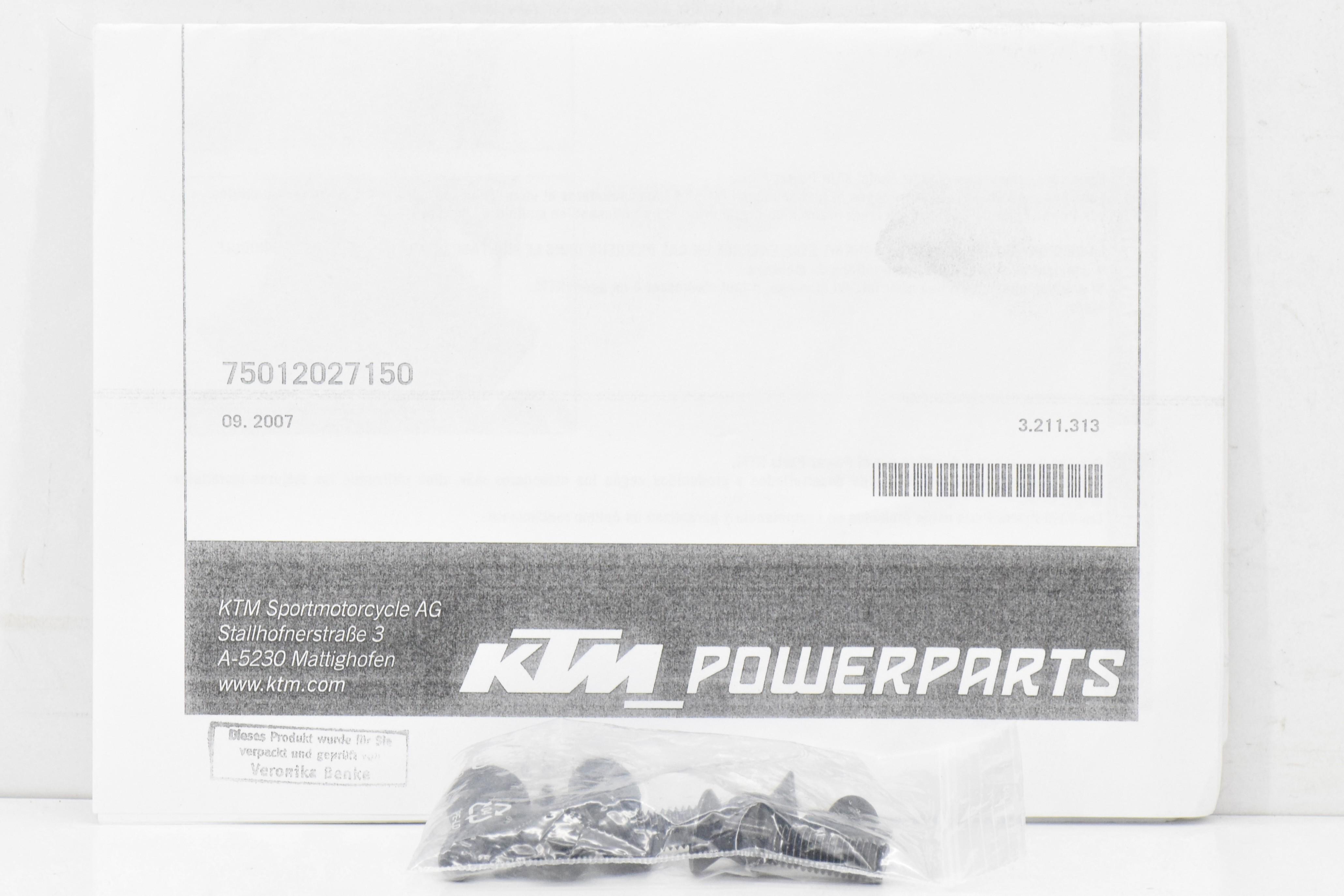 ktm kit supporto bauletto posteriore ktm sm690 duke 690 75012027150 - foto 6