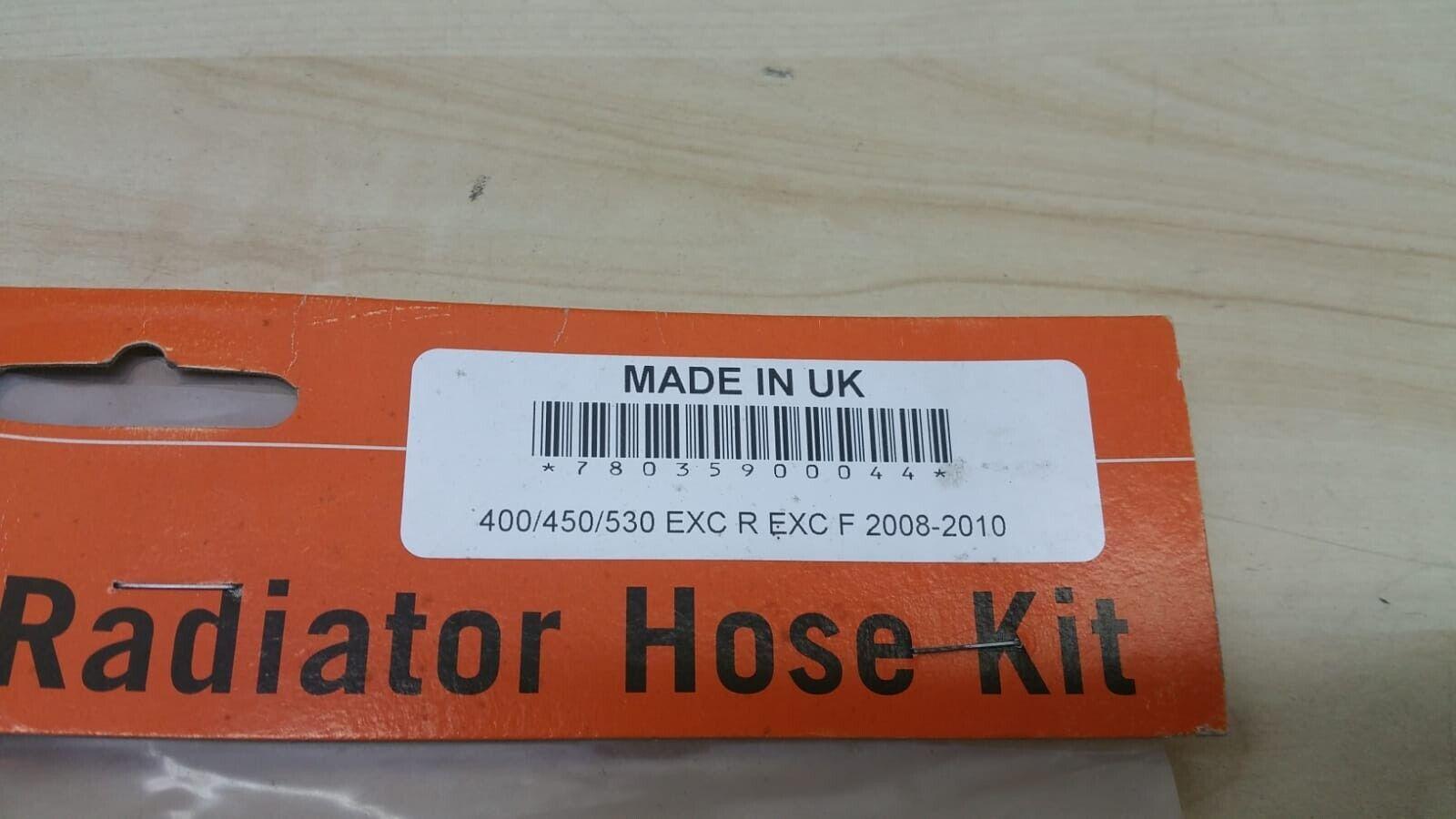 ktm kit tubi acqua silicone arancio originali ktm  78035900044 - foto 3