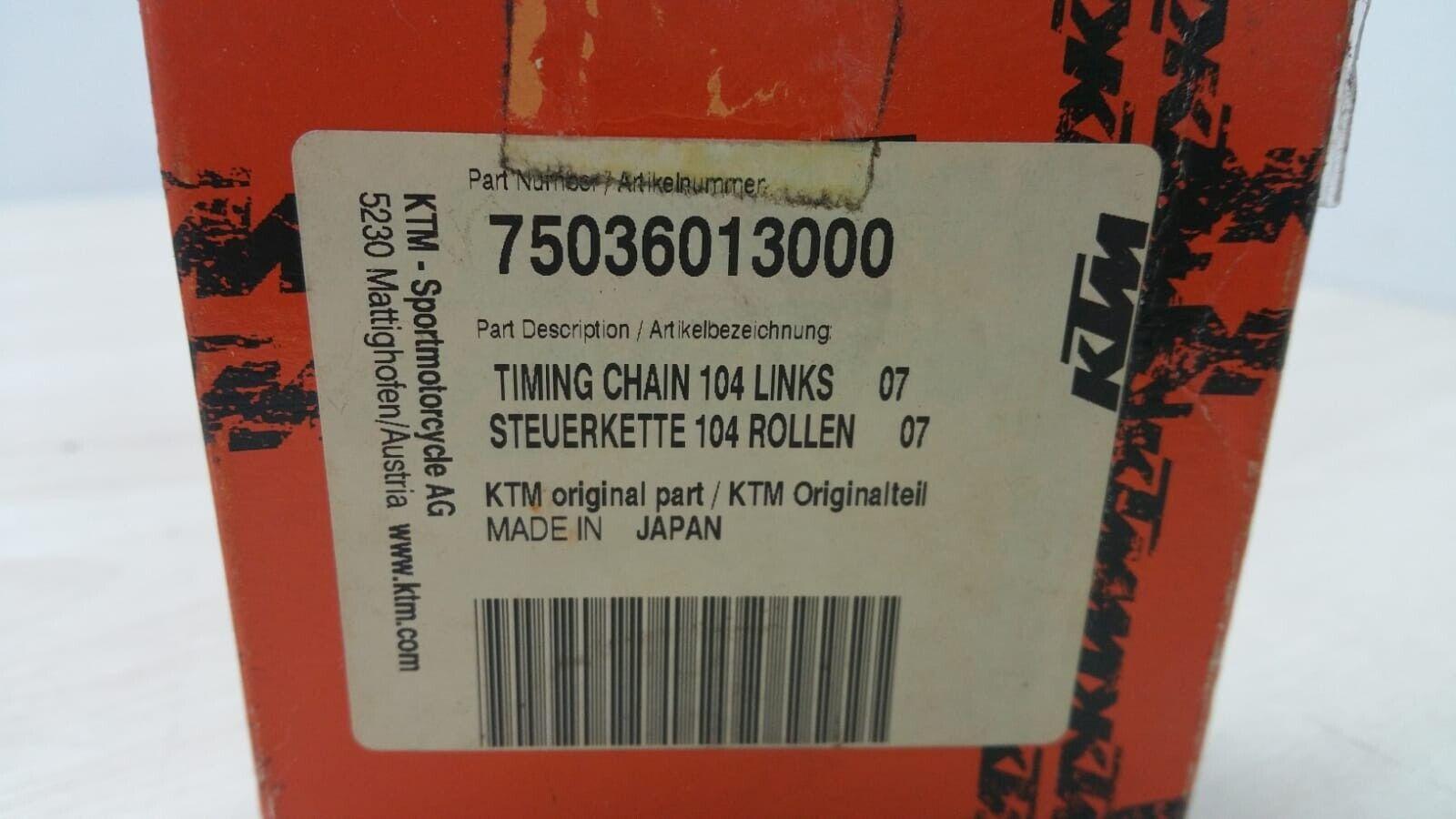 ktm catena di distribuzione 104 maglie originale ktm 690 75036013000 - foto 3