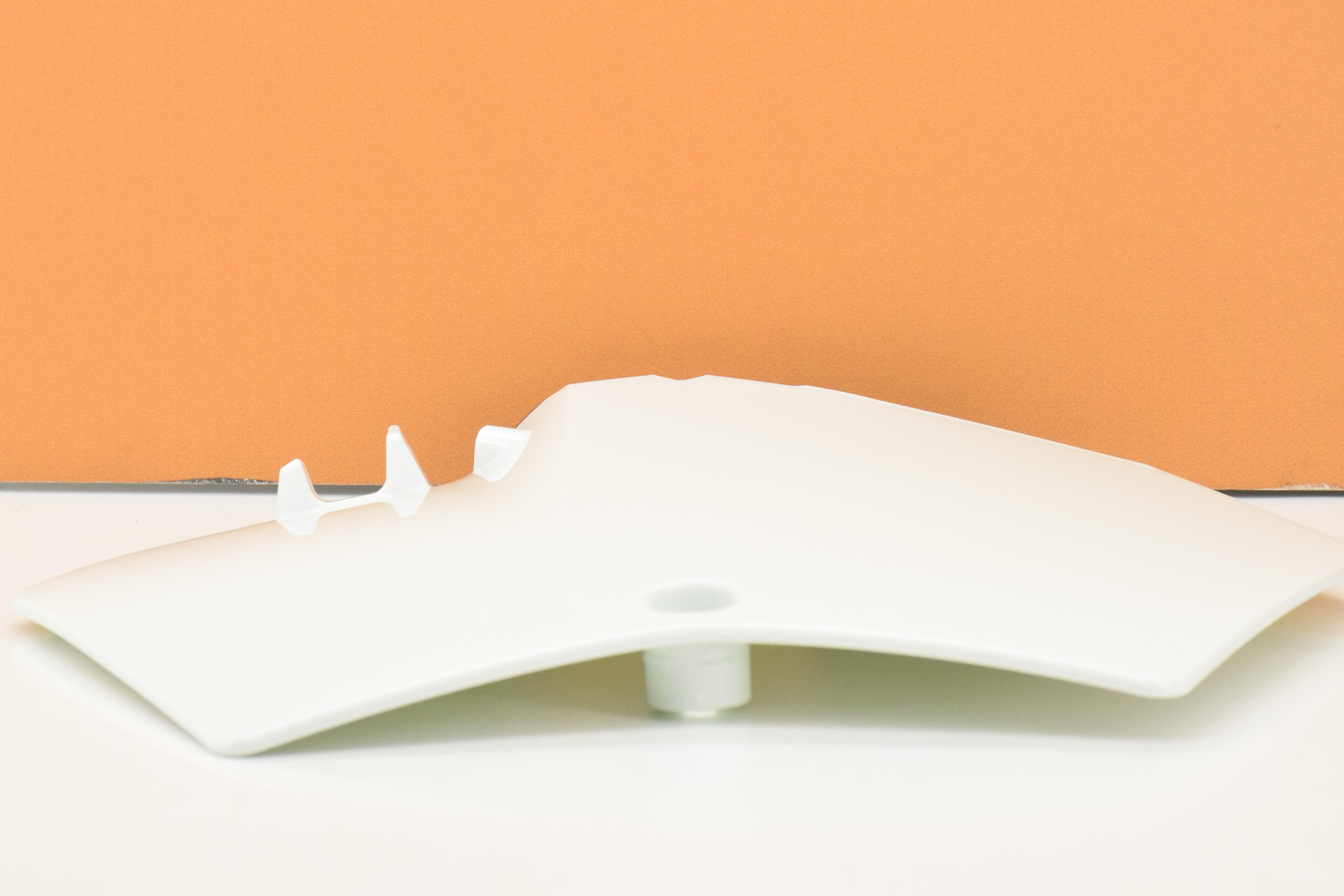 ktm tabella porta numero bianco plastica ktm sx 125-530 7730800704420 - foto 4