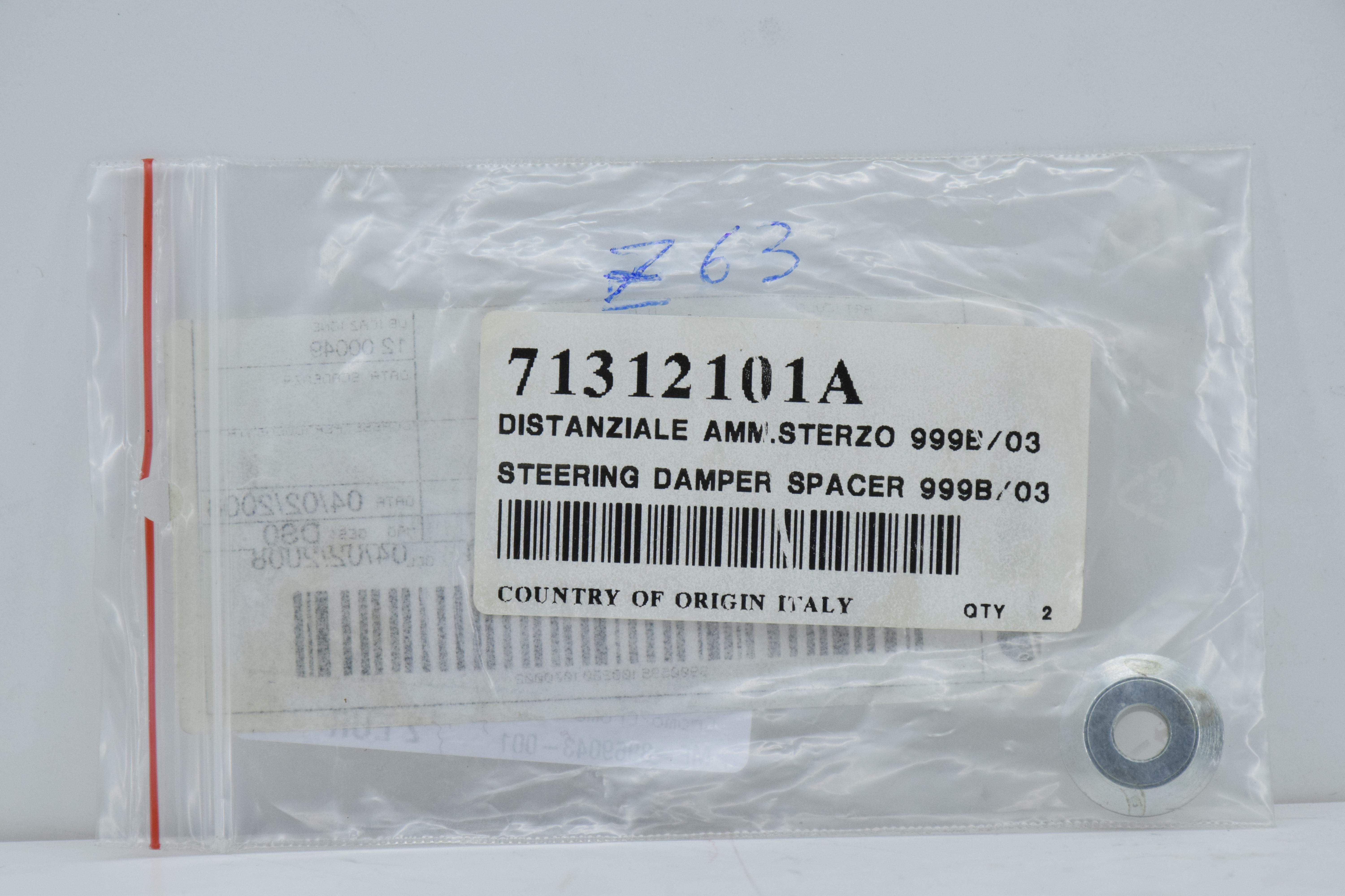 ducati distanziale ammort. sterzo ducati poul smart 848 1098 71312101a - foto 3
