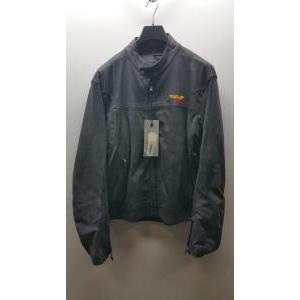 Giubbotto vintage in pelle nera originale  tg. xl mf1000001701