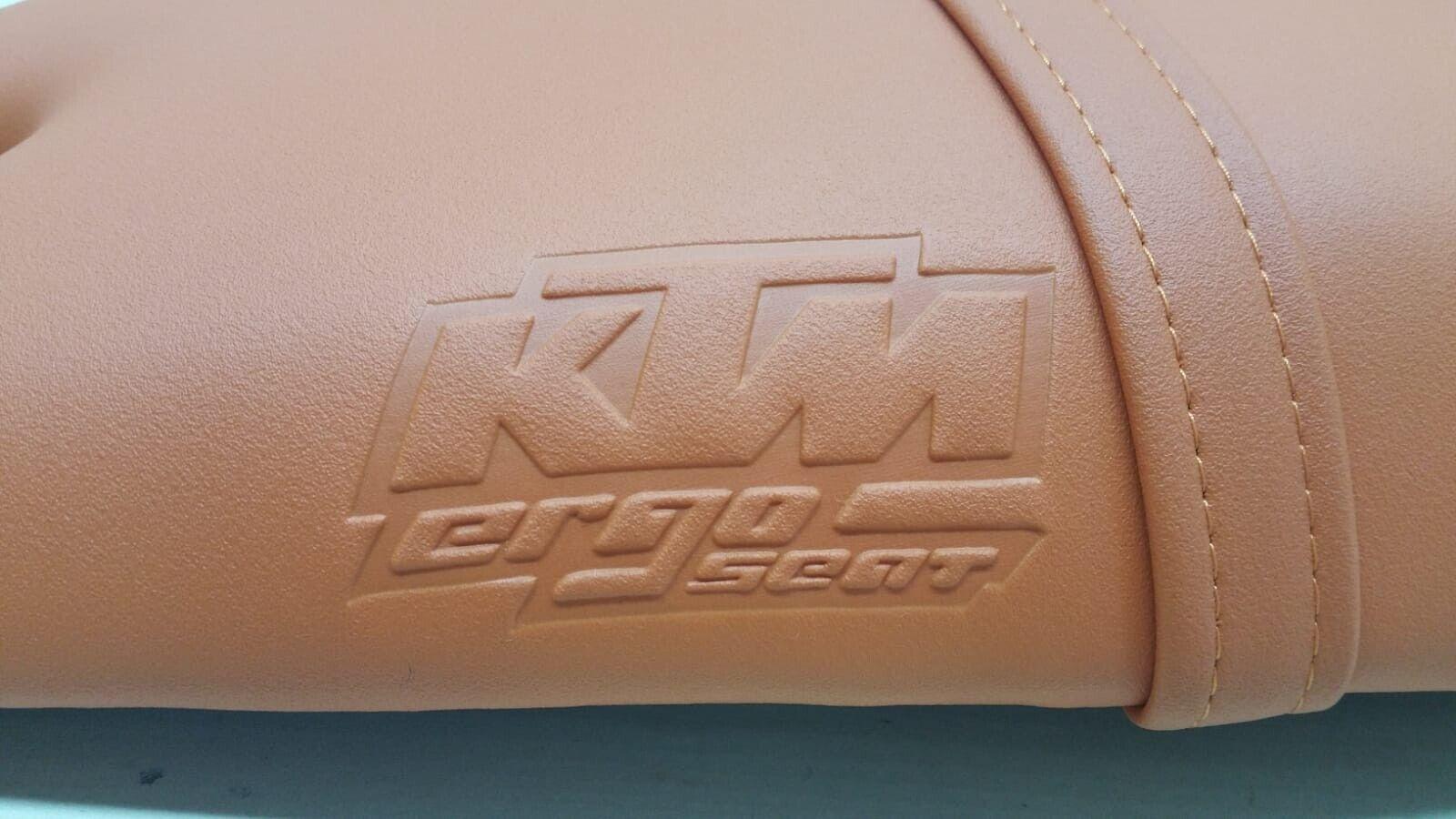 ktm sella arancione gel originale ktm duke 990  6100704010004 - foto 5