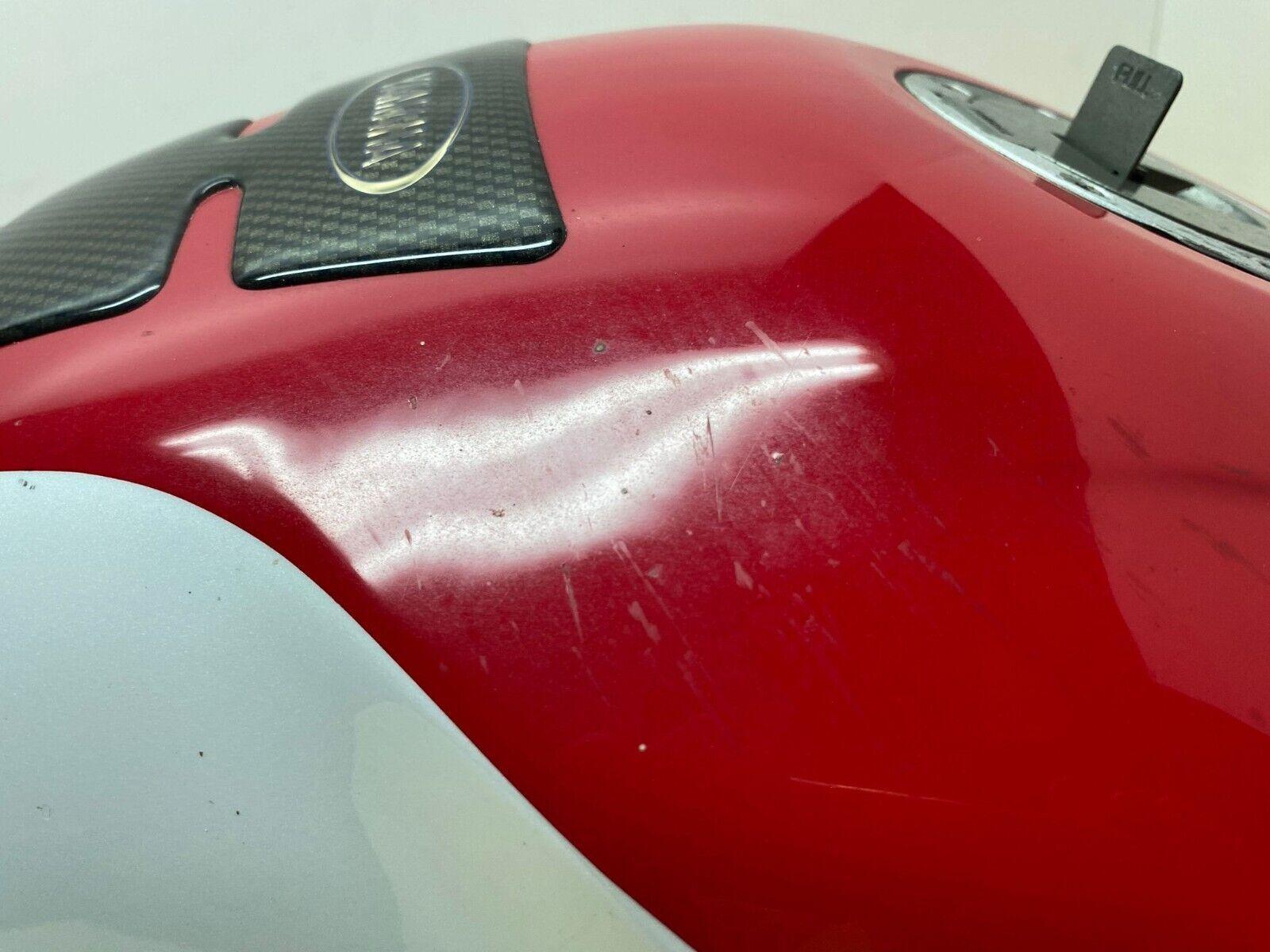 yamaha serbatoio bianco e rosso originale yamaha yzf r6 1999 2002 5eby241 03001 - foto 6