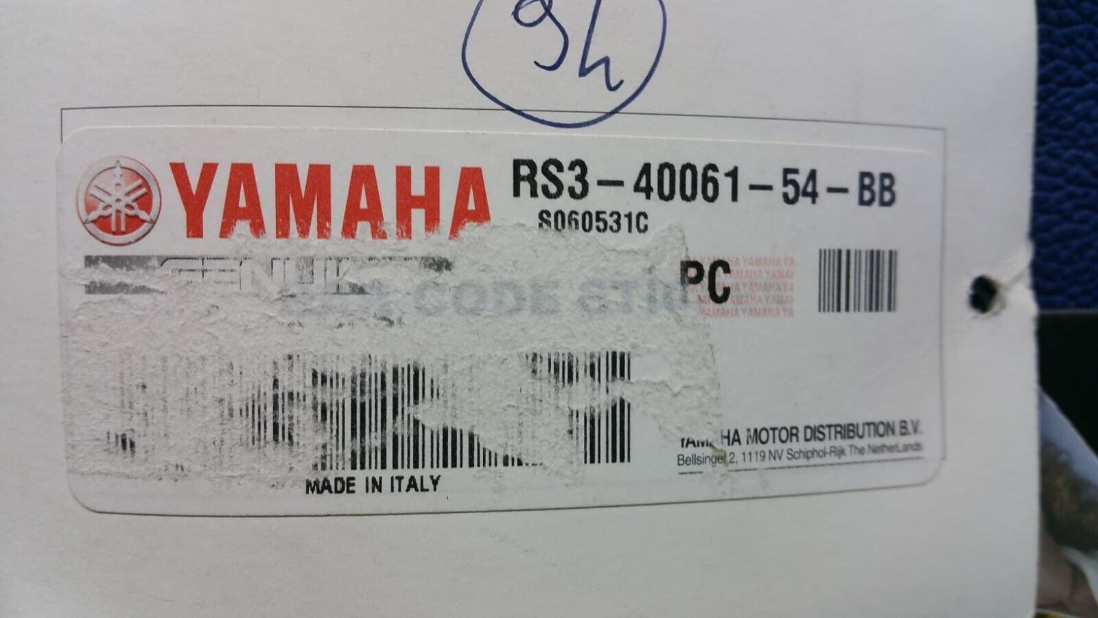 yamaha giubbotto da moto vintage dainese yamaha pelle nero blu tg. 54 rs34006154bb - foto 4