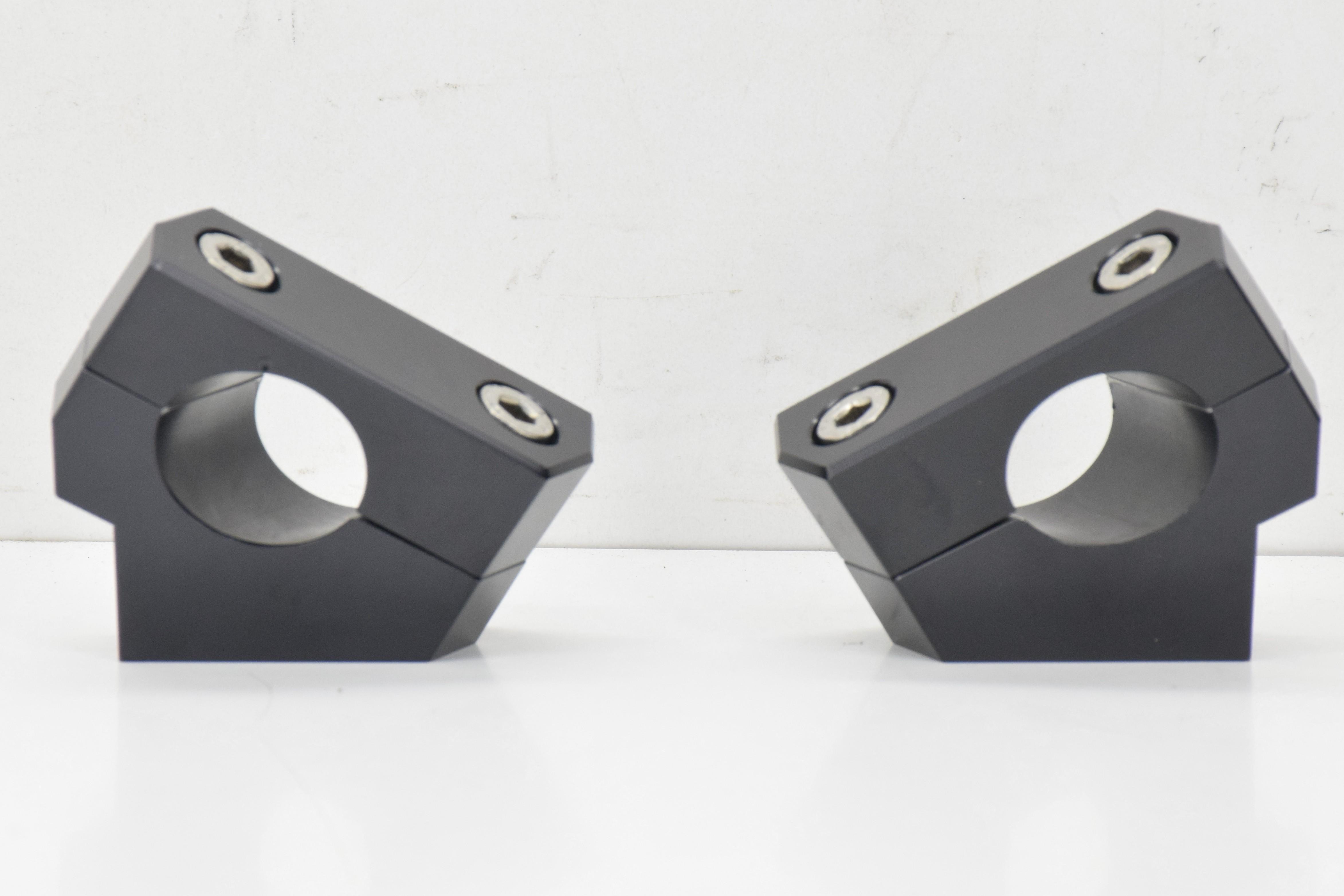 yamaha kit supporti manubrio ergal originali yamaha bt 1100 bulldog 5jnw07480000 - foto 2