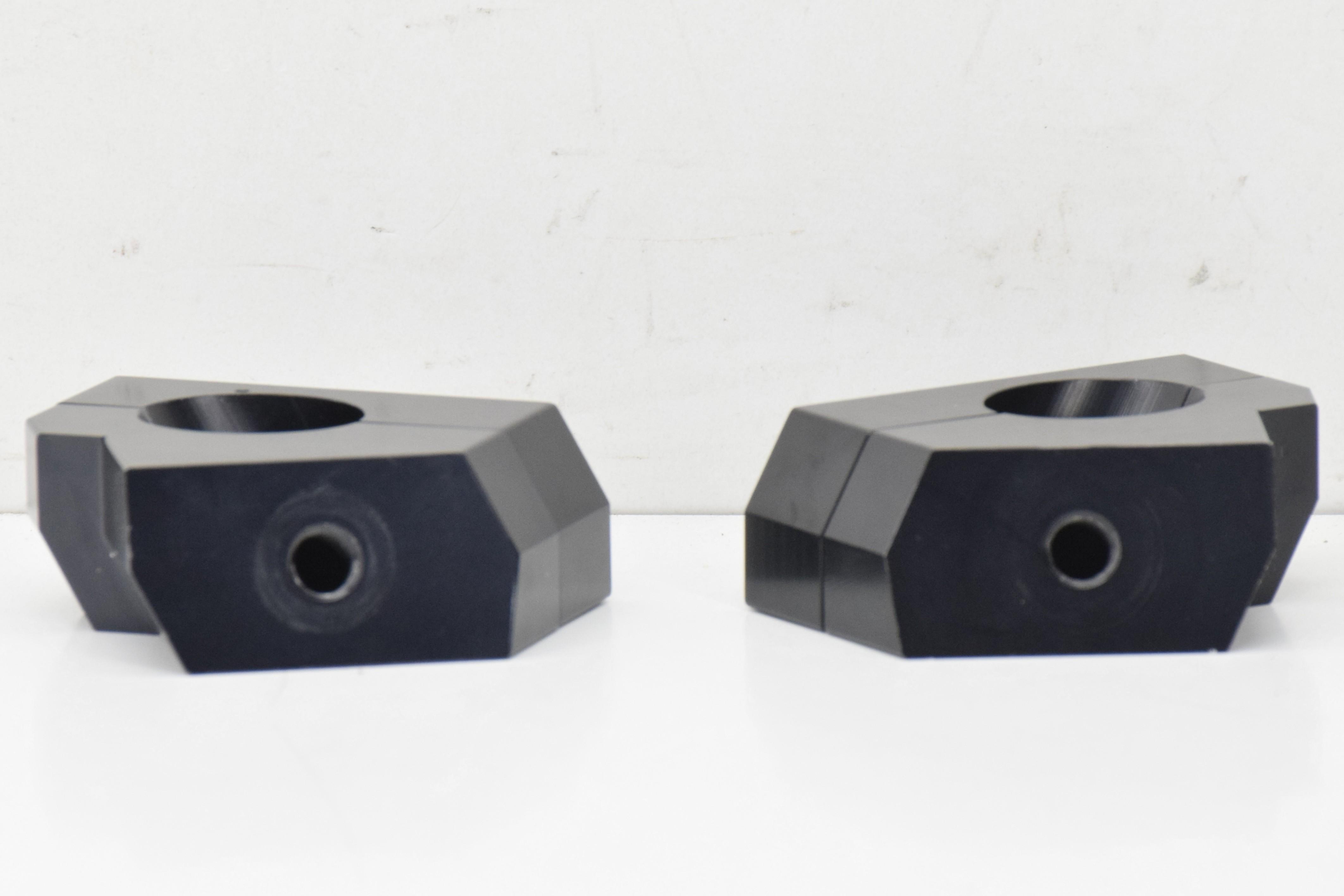 yamaha kit supporti manubrio ergal originali yamaha bt 1100 bulldog 5jnw07480000 - foto 3