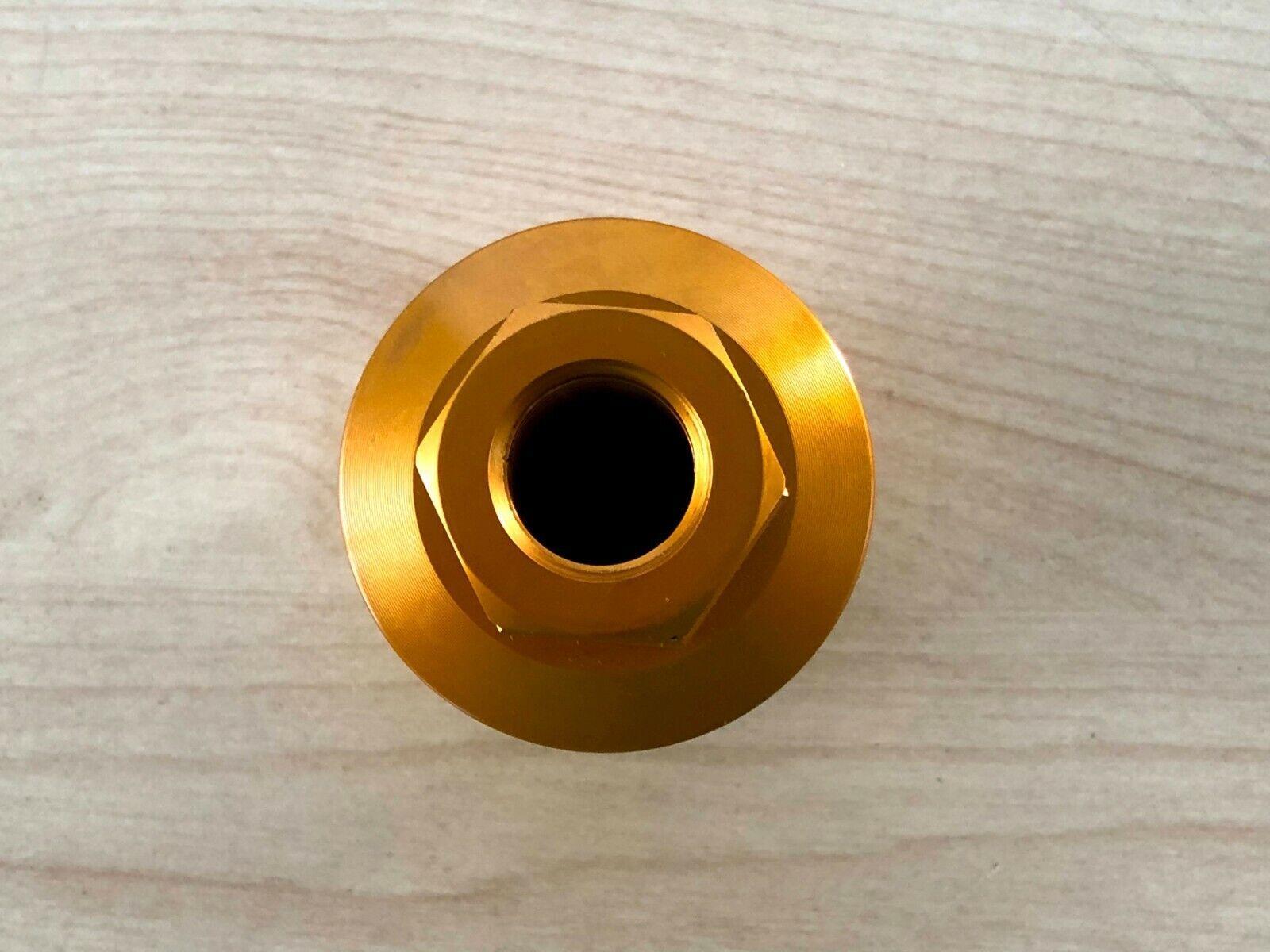 yamaha boccola asse ruota posteriore lightech arancione per yamaha t-max - foto 3