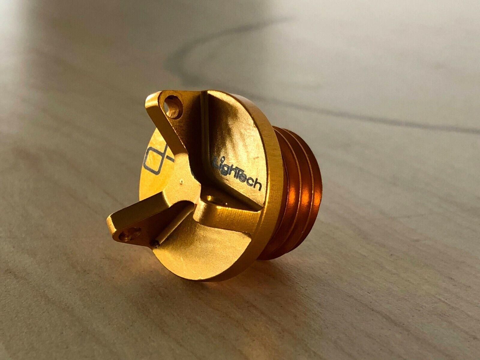 yamaha tappo olio in ergal originale lightech per yamaha t-max - foto 1