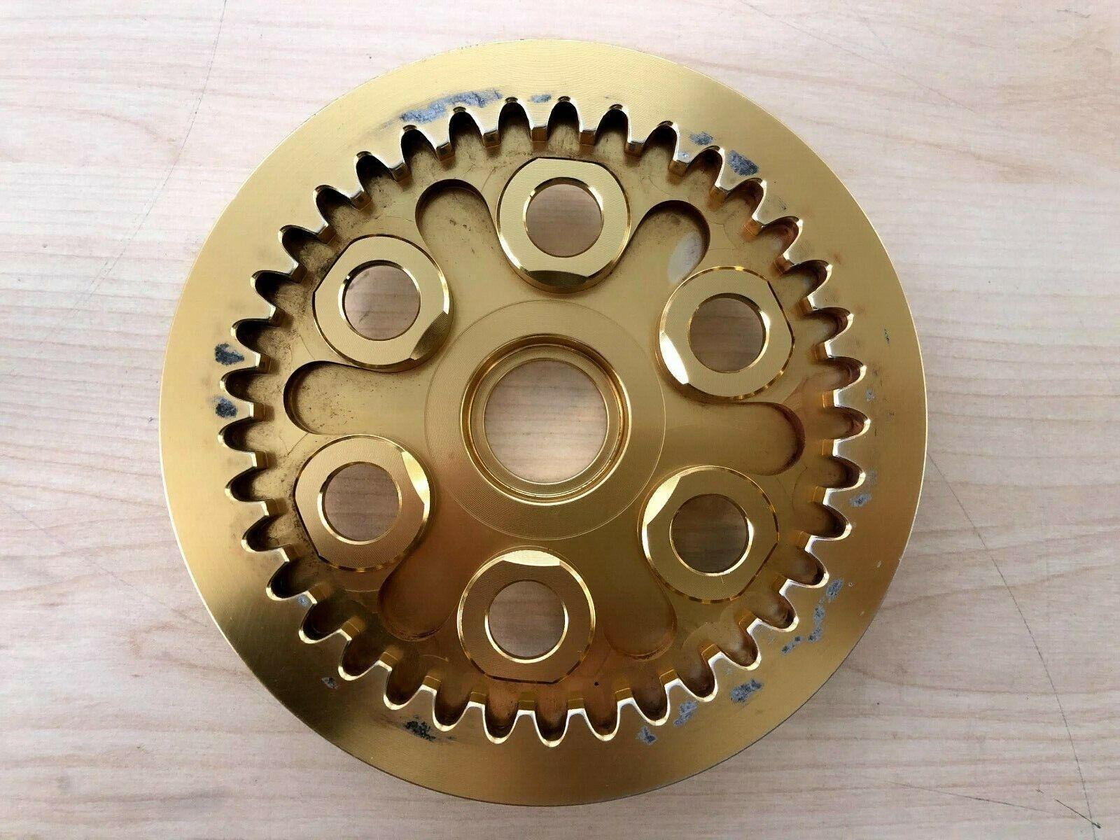 ducati piattello spingidisco frizione in ergal color oro per ducati - foto 2