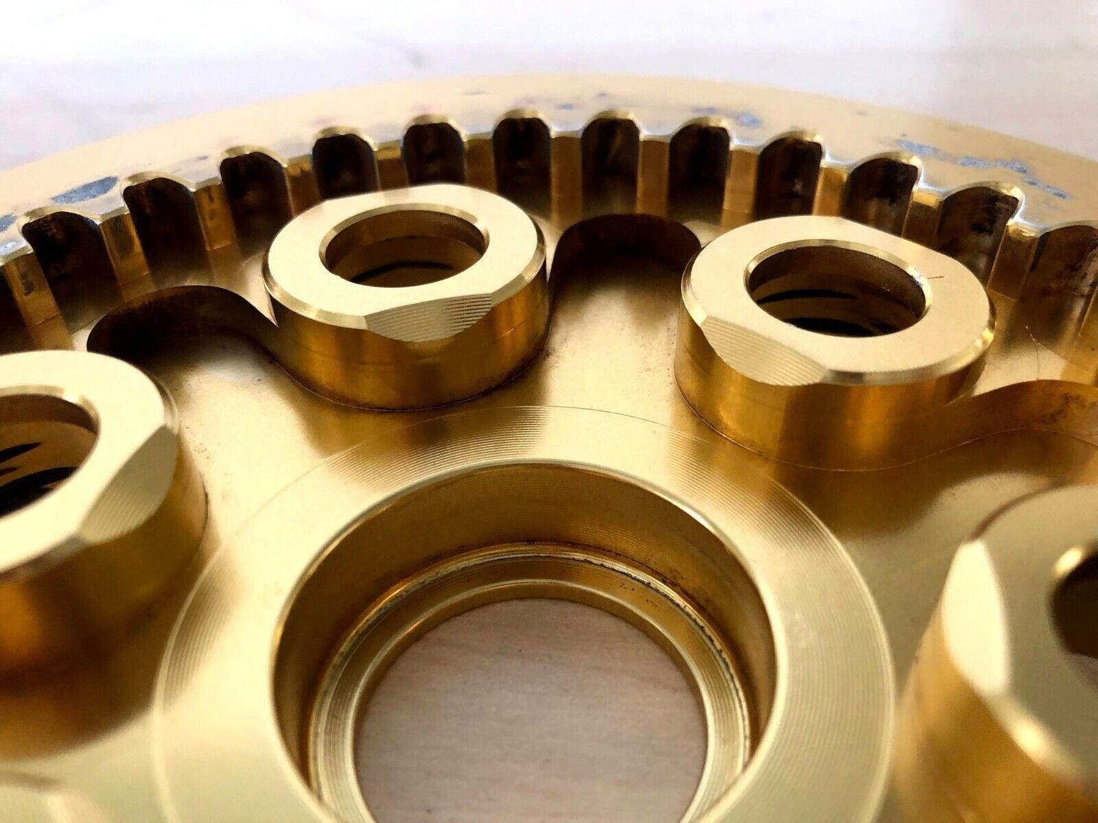 ducati piattello spingidisco frizione in ergal color oro per ducati - foto 6