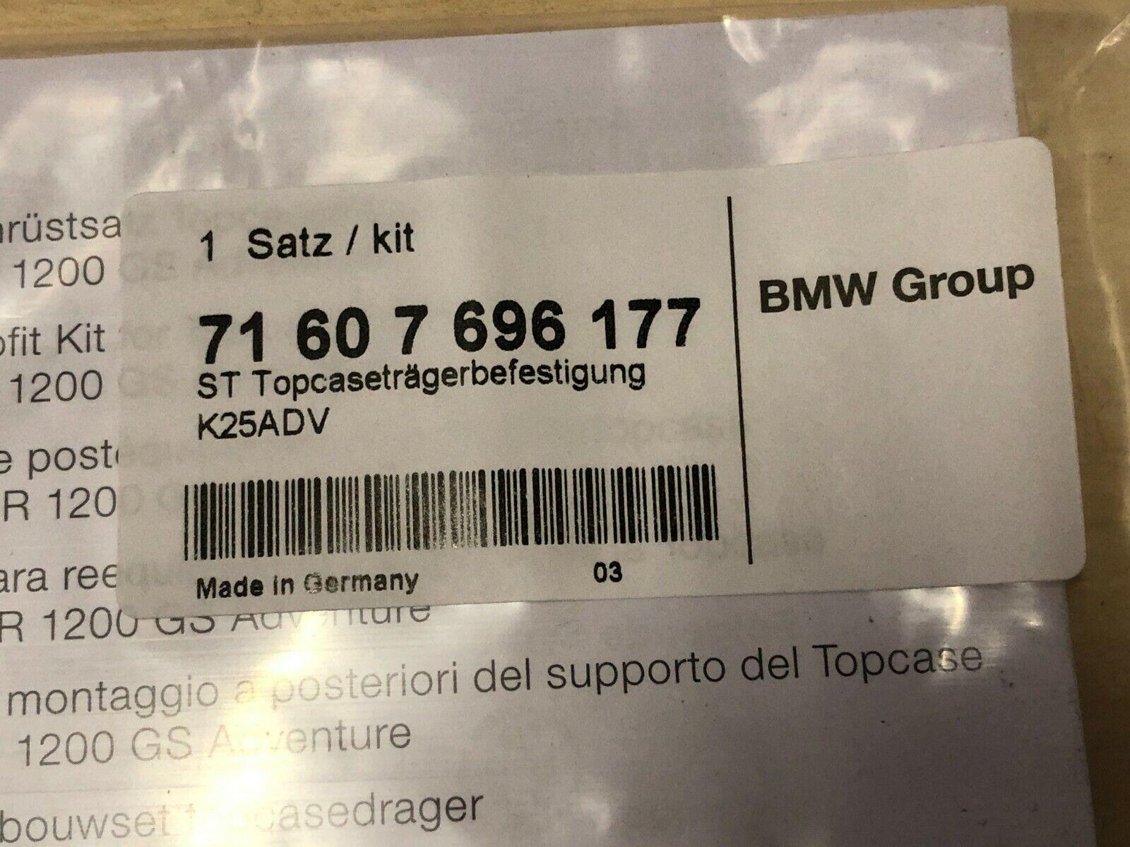 bmw kit montaggio piastra bauletto r 1200 gs originale bmw 71607696177 - foto 4