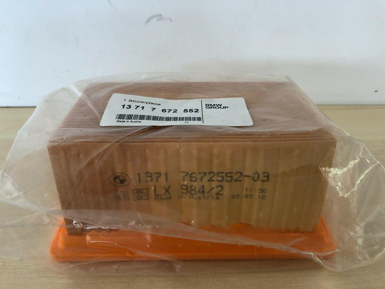 bmw filtro aria originale bmw 13717672552 - foto 1
