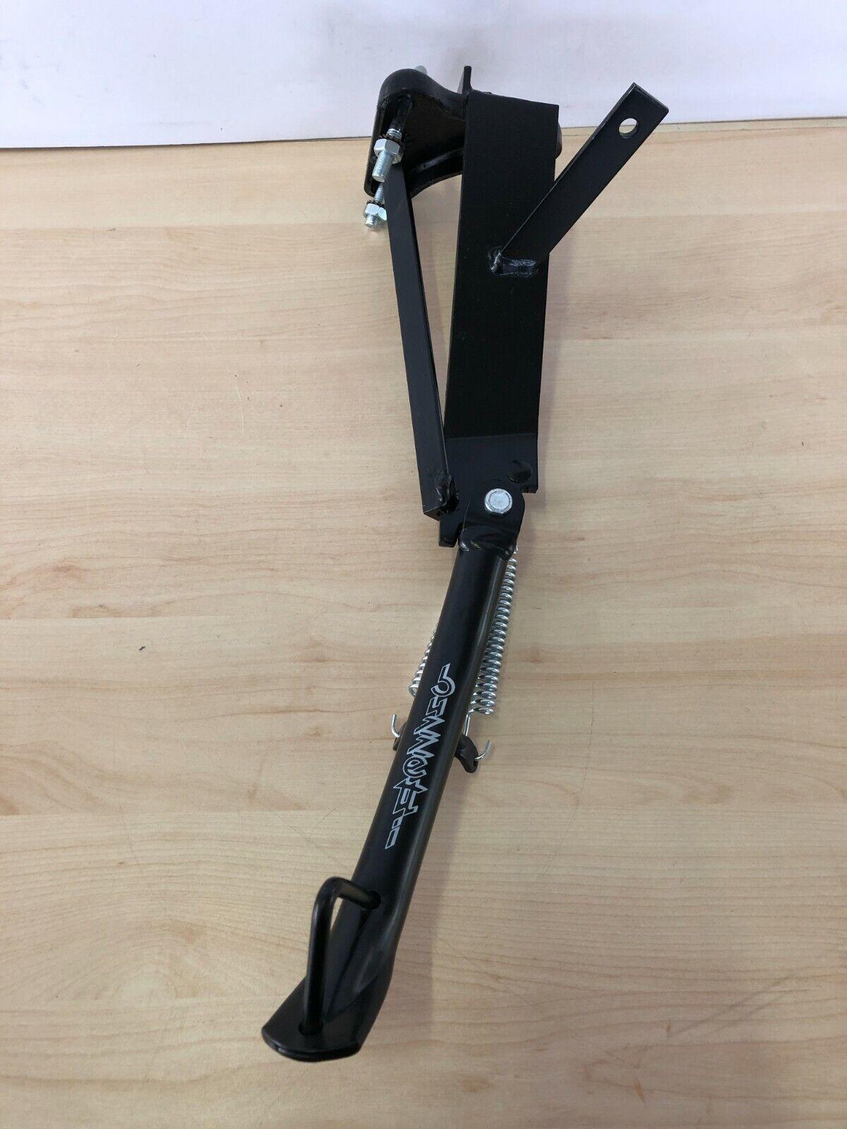  cavalletto laterale nero buzzetti per scooter - foto 4