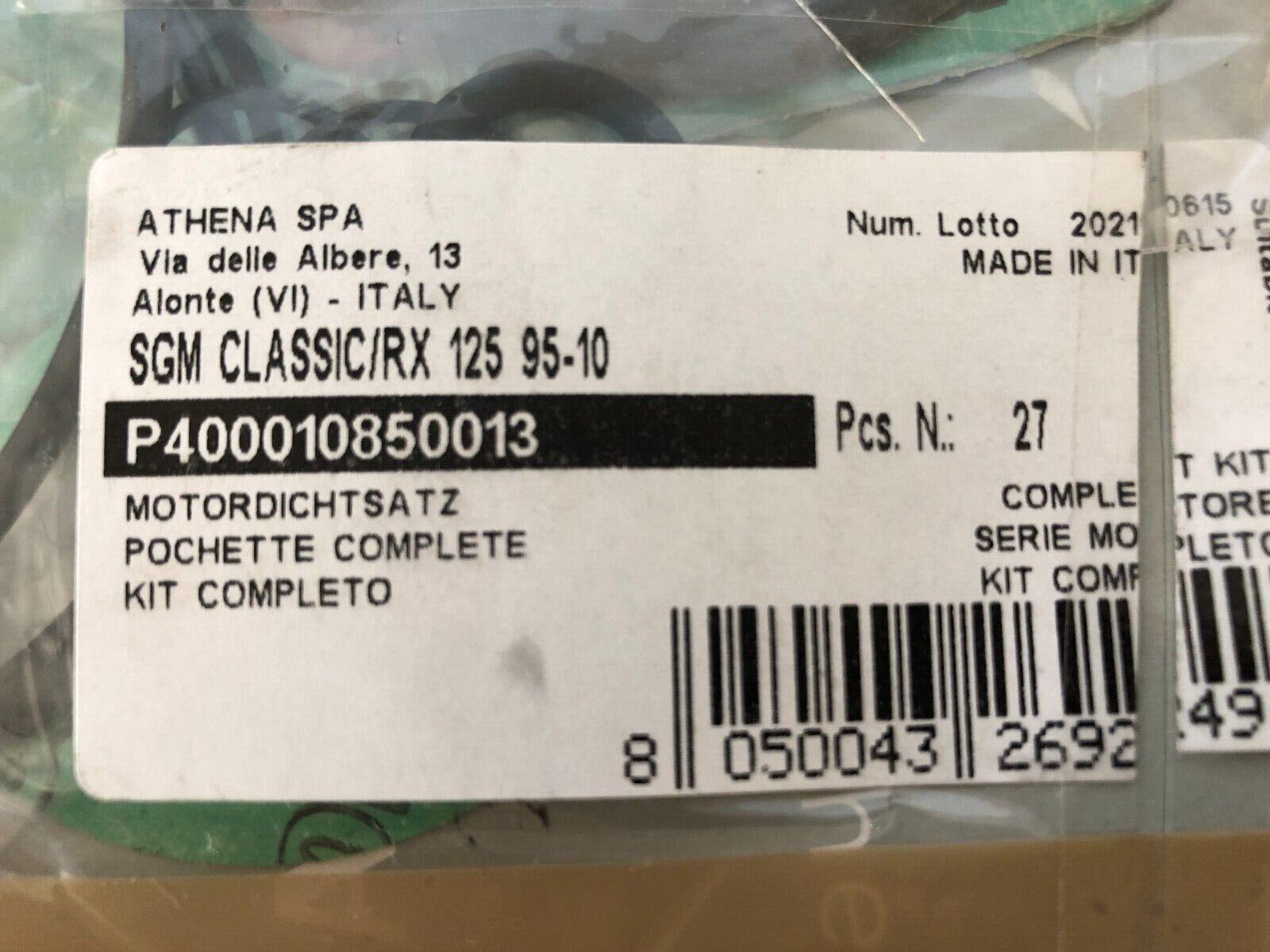  kit guarnizioni motore athena sgm classic/rx 125 95-10 p00010850013 - foto 2