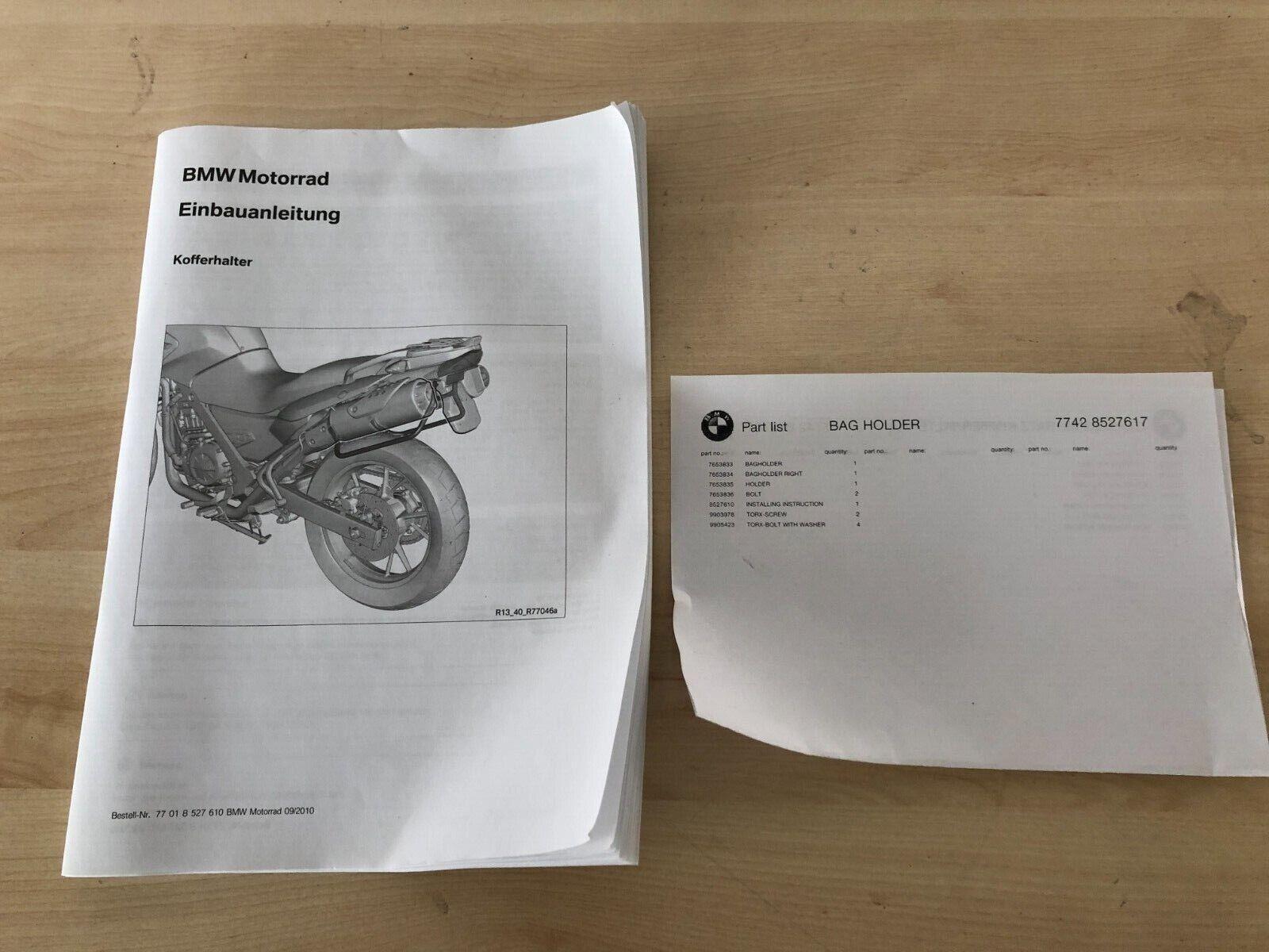 bmw kit attacchi borse originale bmw  77428527617 - foto 2