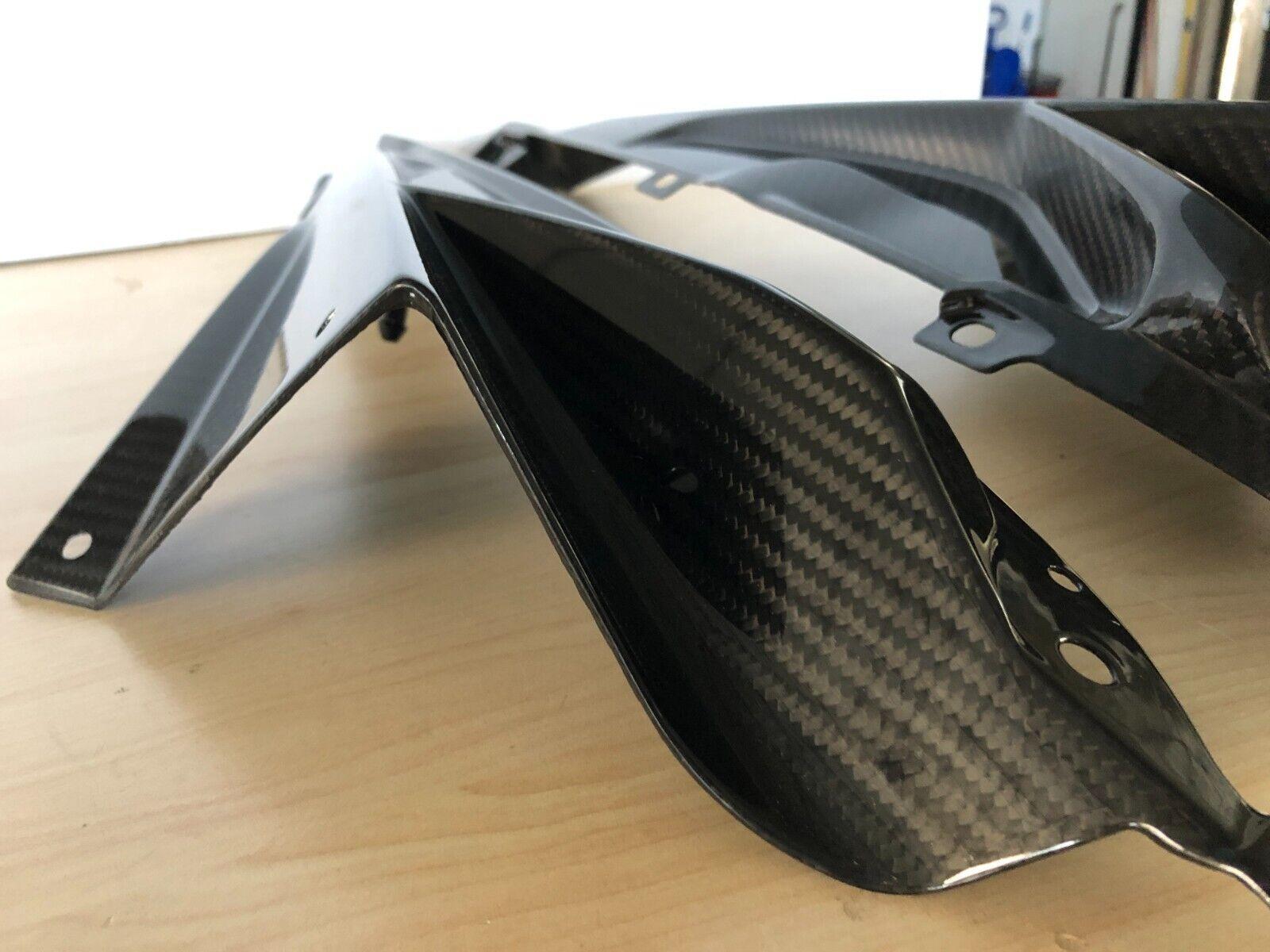 bmw kit portaplacchetta in carbonio originale bmw s 1000 rr 71607722466 - foto 2