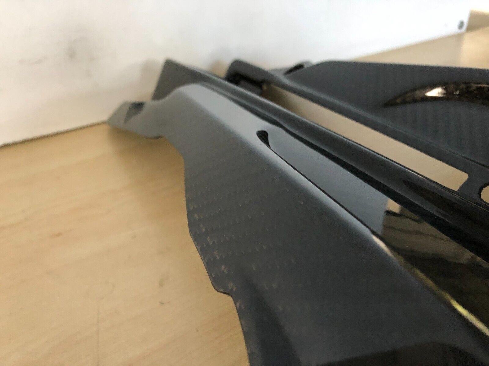 bmw kit portaplacchetta in carbonio originale bmw s 1000 rr 71607722466 - foto 6