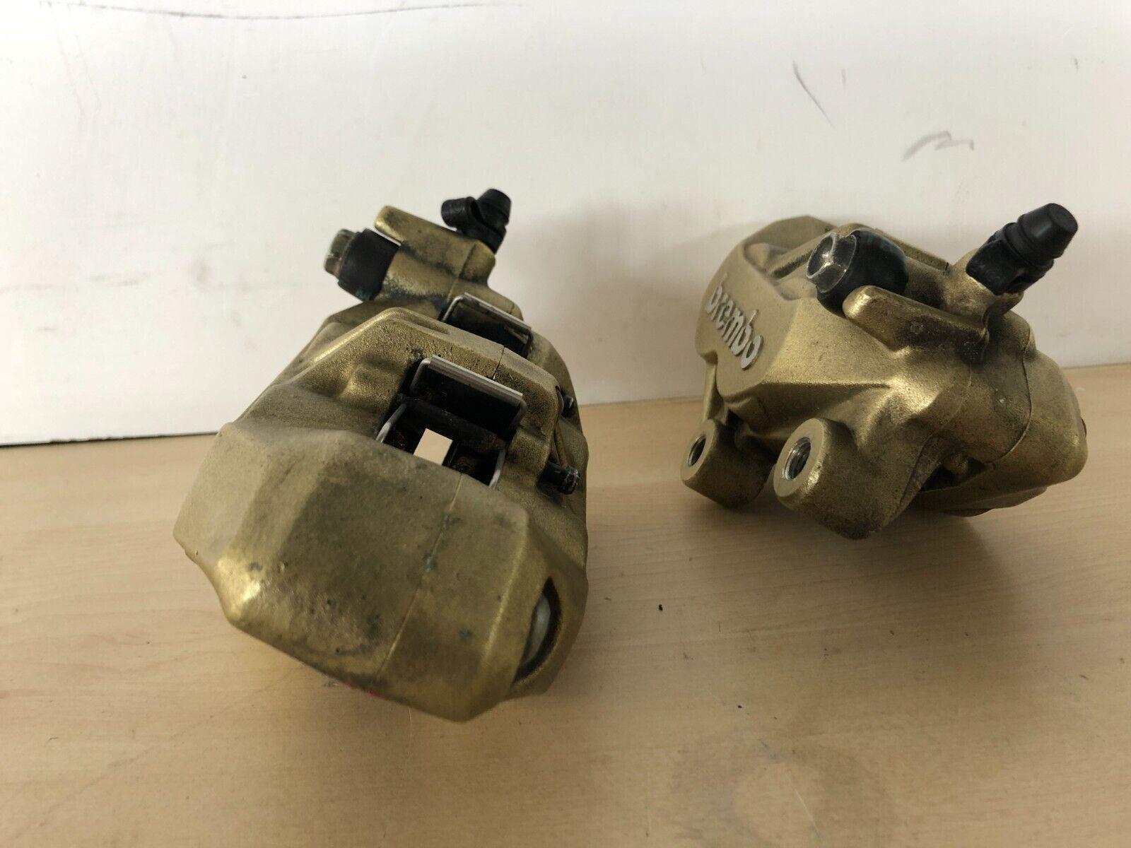 ducati coppia pinze freno brembo serie oro anteriori per ducati 999 - 749 - foto 5
