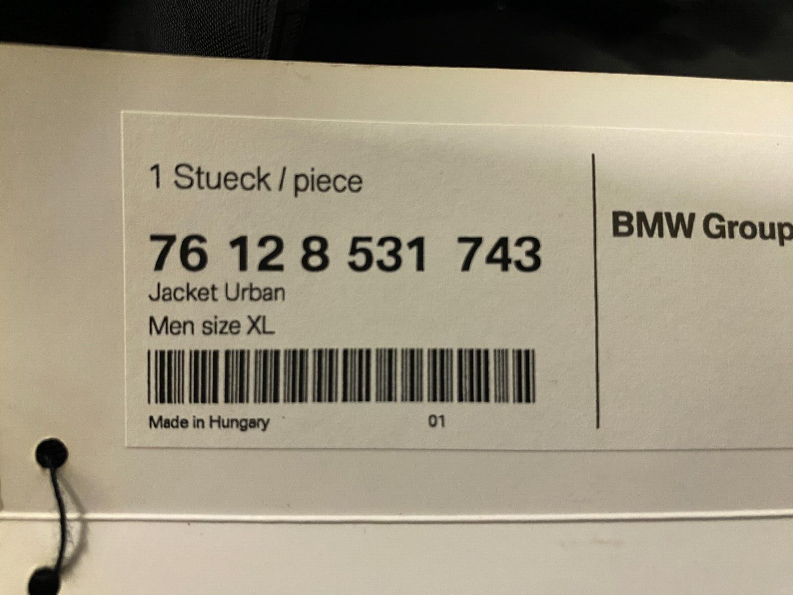 bmw giacca nera con protezioni originale bmw tg xl  76128531743 - foto 6