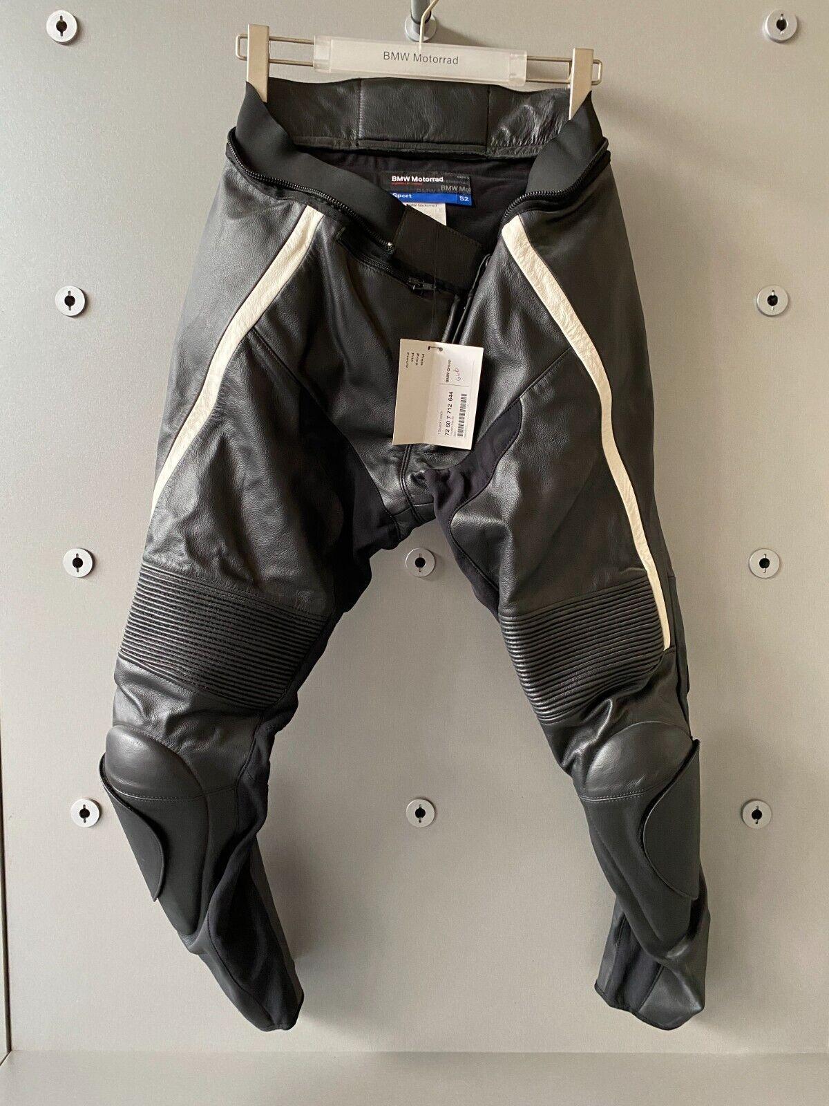 bmw pantaloni da pista in pelle originali bmw tg 52 . 72607712644 - foto 1