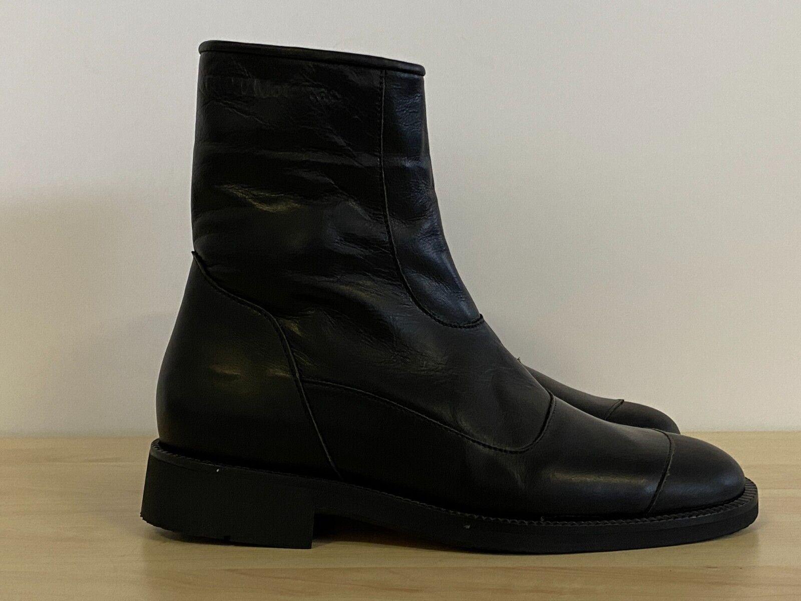 bmw stivali in pelle neri originali bmw boots city size 40 cod. 72607710063 - foto 2