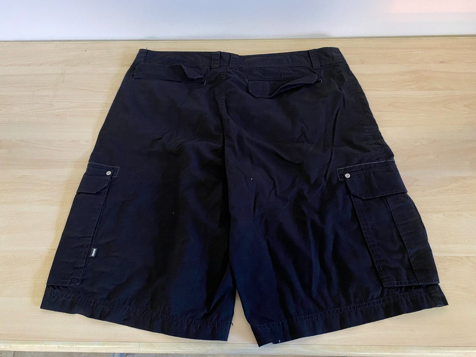 bmw pantaloni corti neri bermuda originali bmw tg xxxl - foto 2