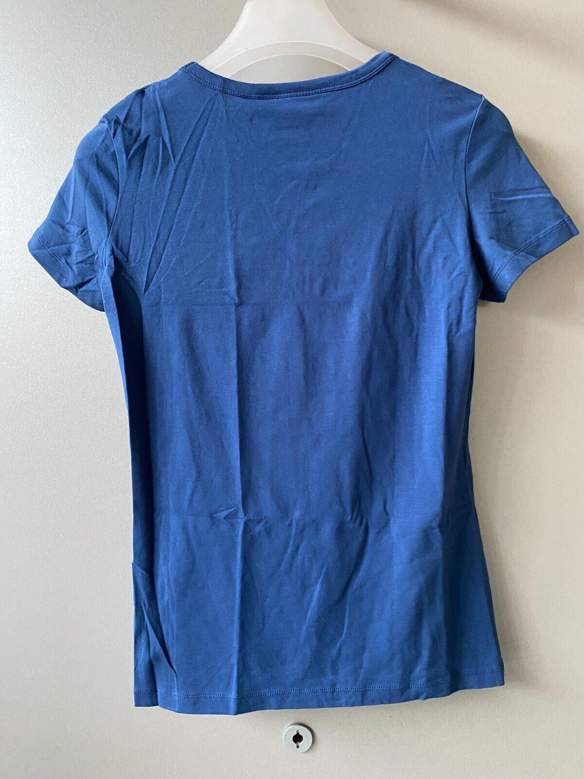 bmw t-shirt blu donna originale bmw tg l - foto 2