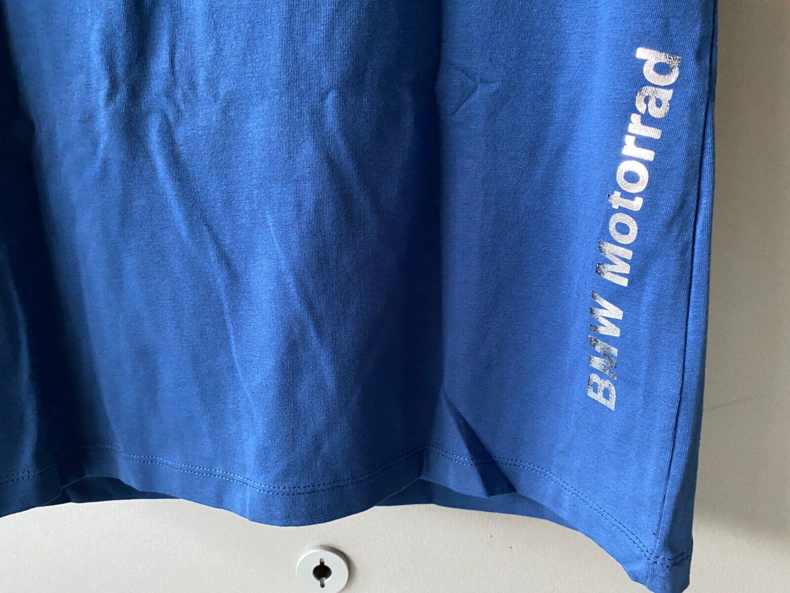 bmw t-shirt blu donna originale bmw tg l - foto 3